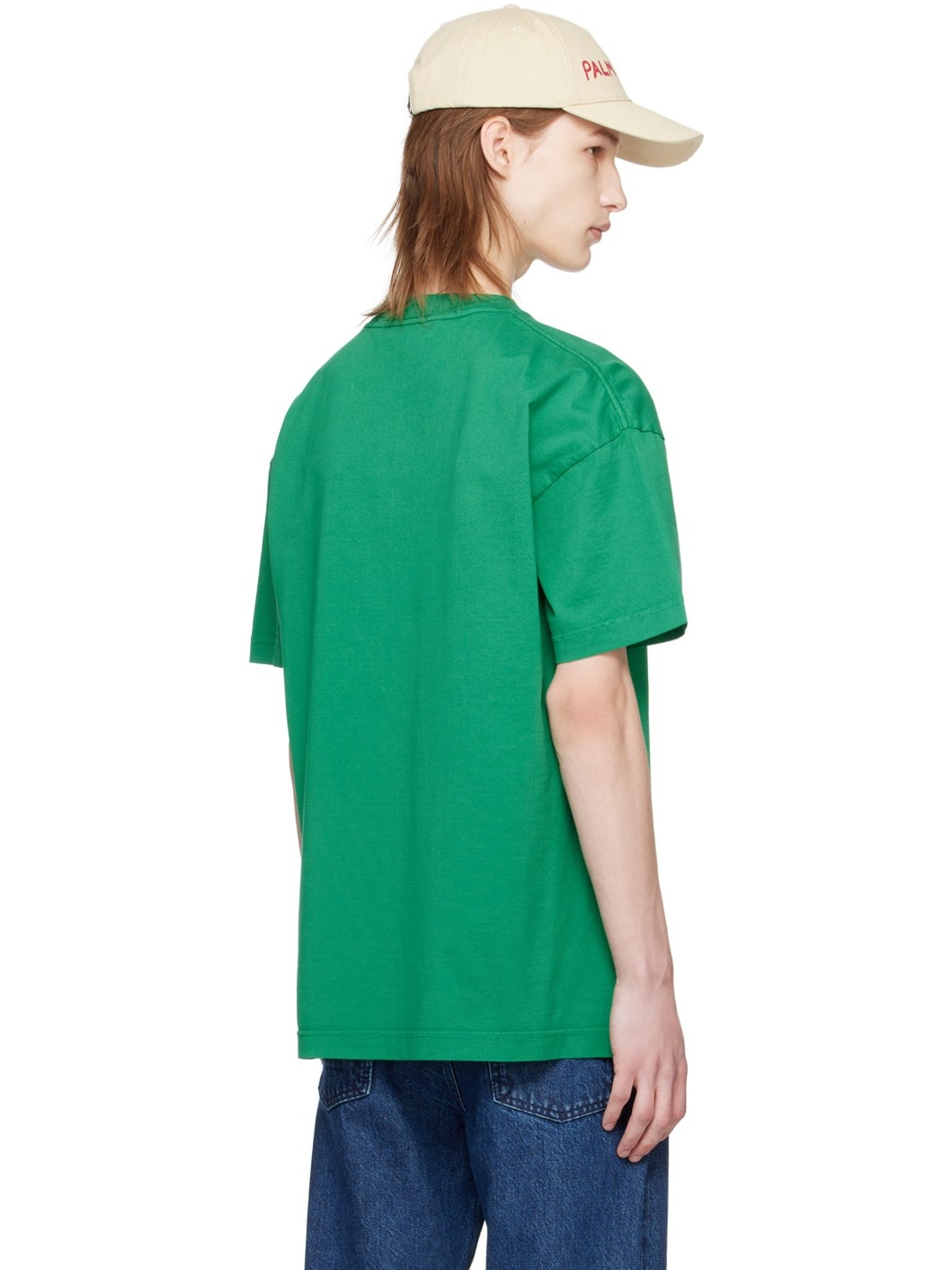 Green 'The Palm' T-Shirt - 3