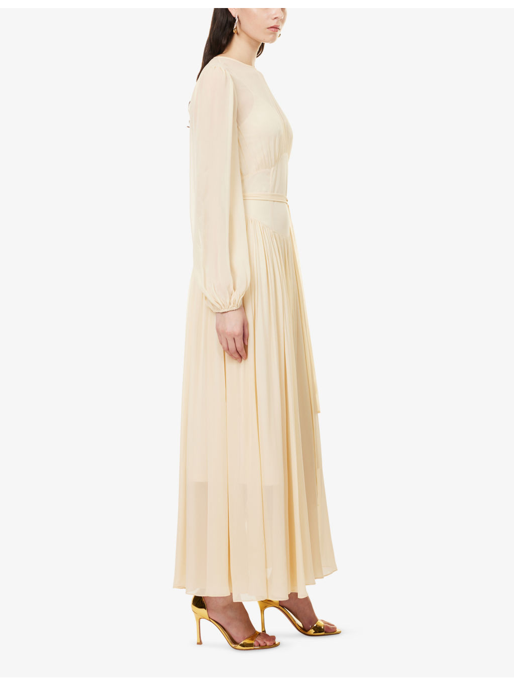 Hypnotic Belted Woven Maxi Dress - 3