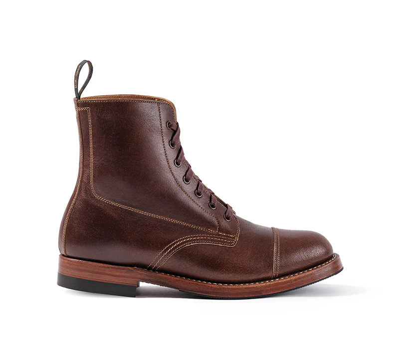 PRE-SALE LK-048 Montgomery Boots Horween SHF Horsehide Havana - 4
