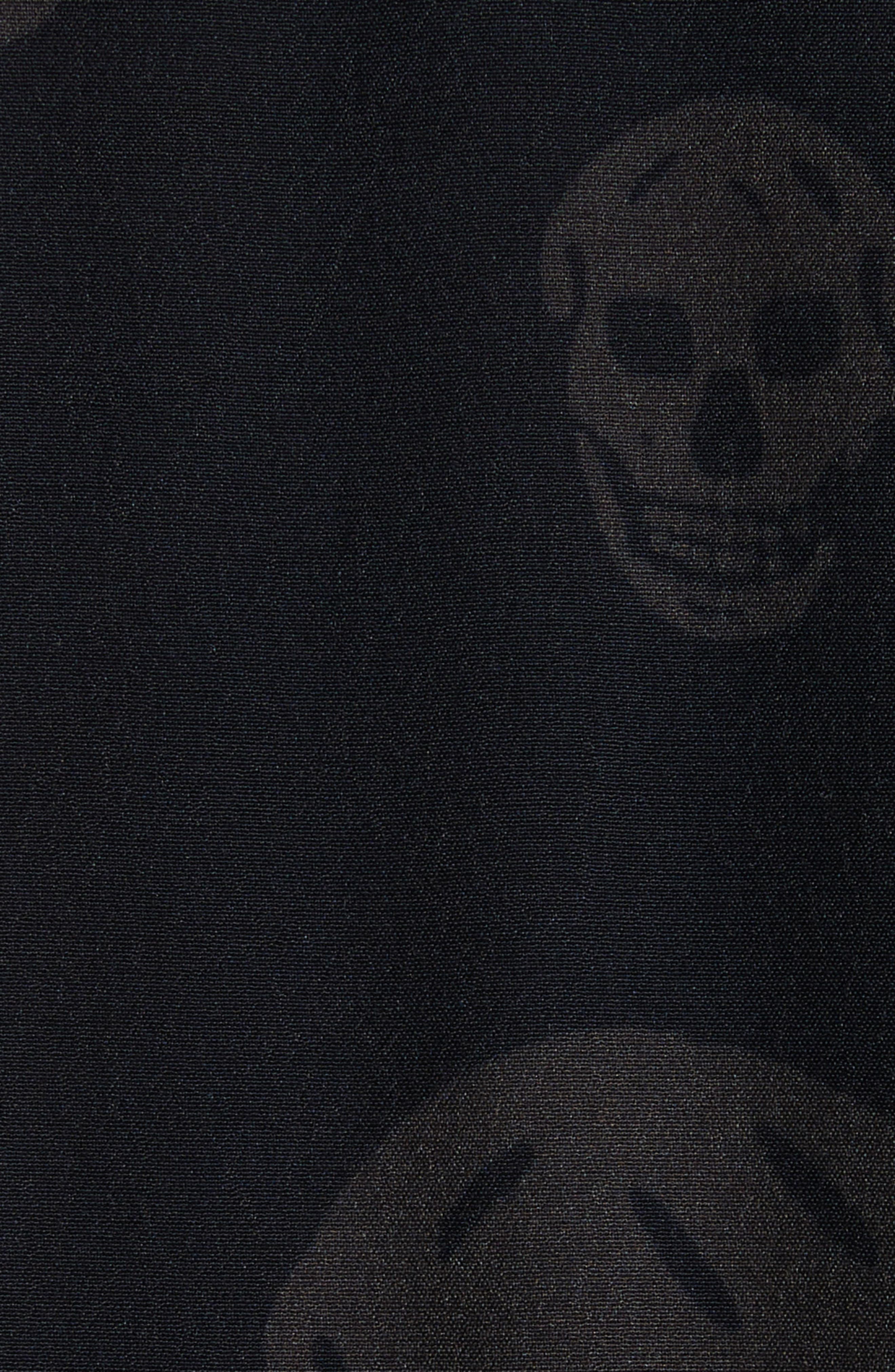 McQueen Skull Print Shop Button-Up Shirt in Black - 6