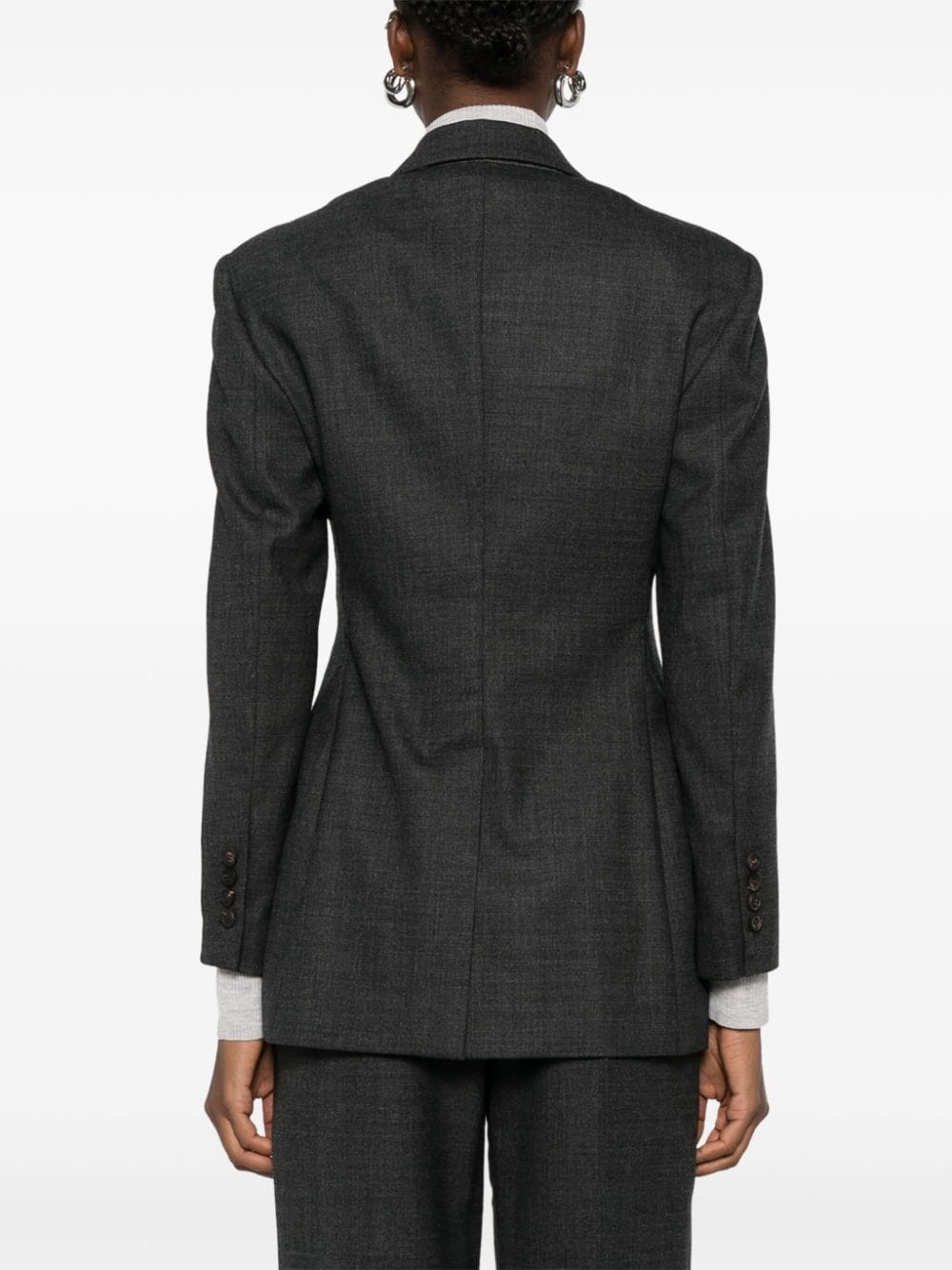 double-breasted blazer - 4