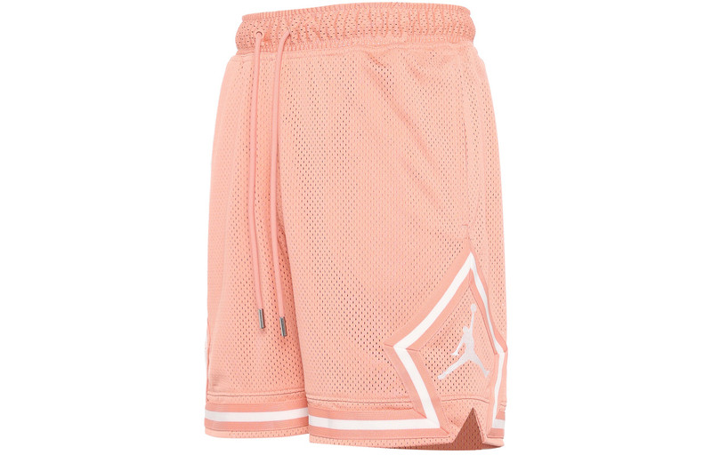 Jordan Men's Air Jordan Casual Sports Breathable Solid Color Shorts Orange DM1369-824 outlook