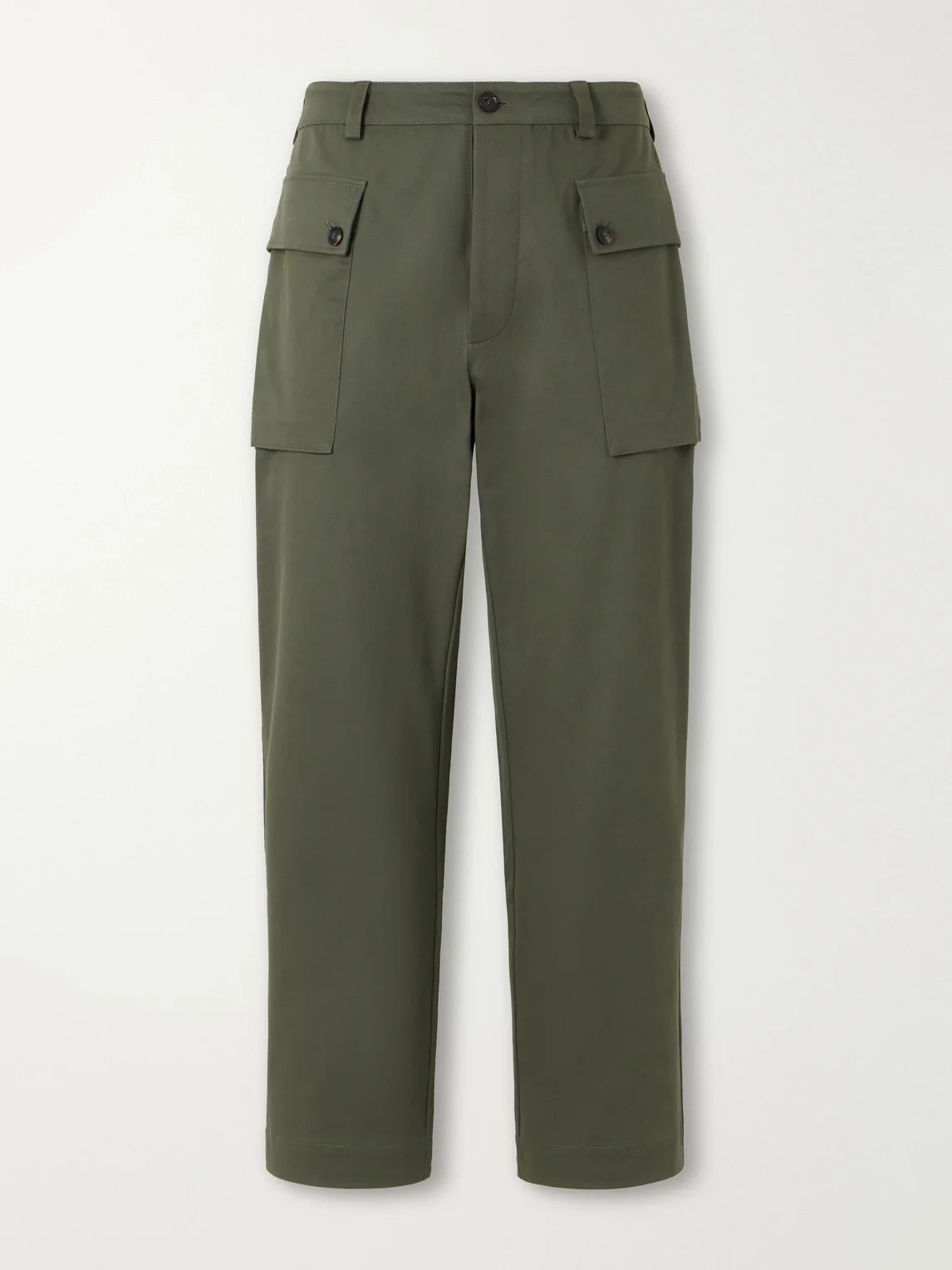 Webster Tapered Cotton-Blend Twill Cargo Trousers - 1