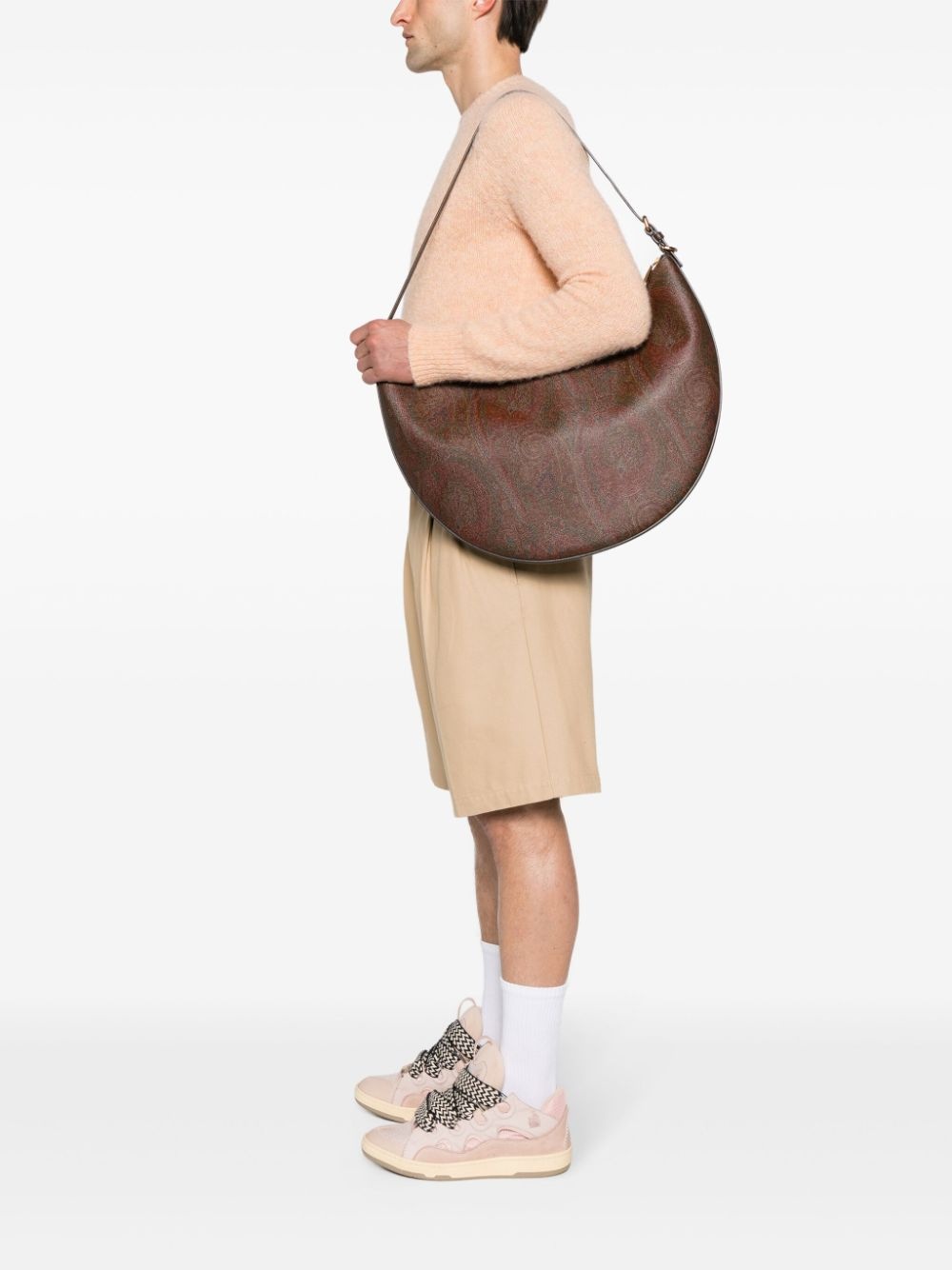 large Essential paisley-print shoulder bag - 2