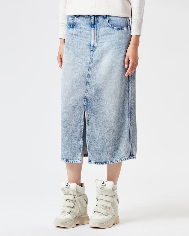 TILAURIA MIDI DENIM SKIRT - 4
