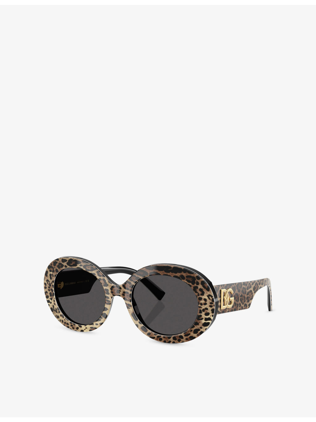 DG4448 Leopard-Print Acetate Sunglasses - 2
