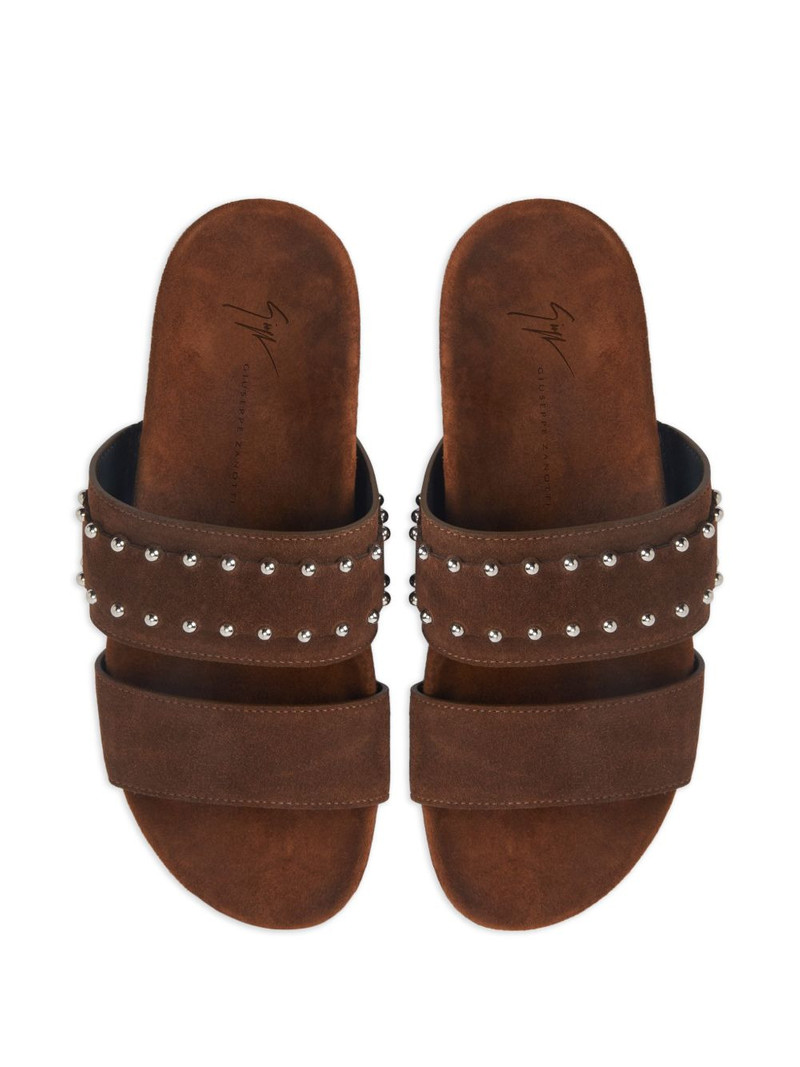 Ryan stud-embellishment double-banded sandals 3