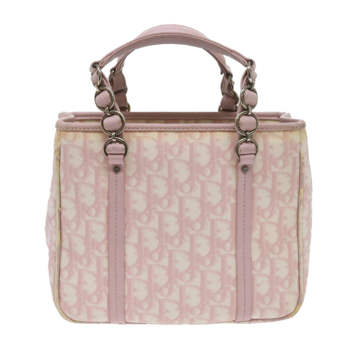 DIOR Trotter Romantic Hand Bag Leather Pink 09 Bo 09 Bo - 2