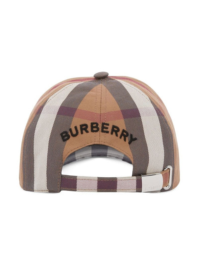 Burberry Vintage Check cotton baseball cap outlook