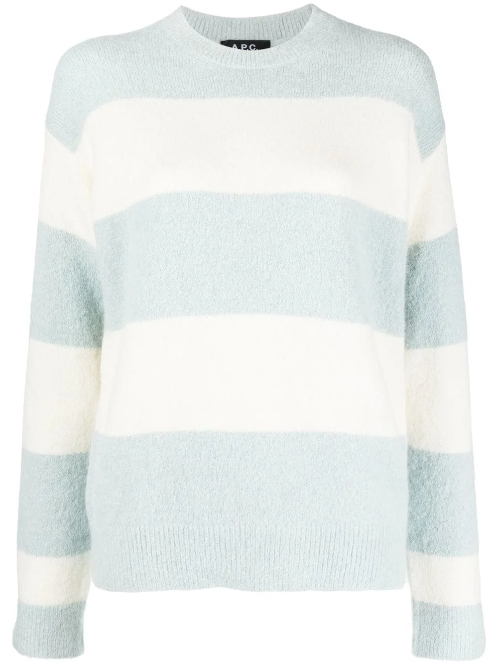 Alice horizontal-stripe knitted jumper - 1