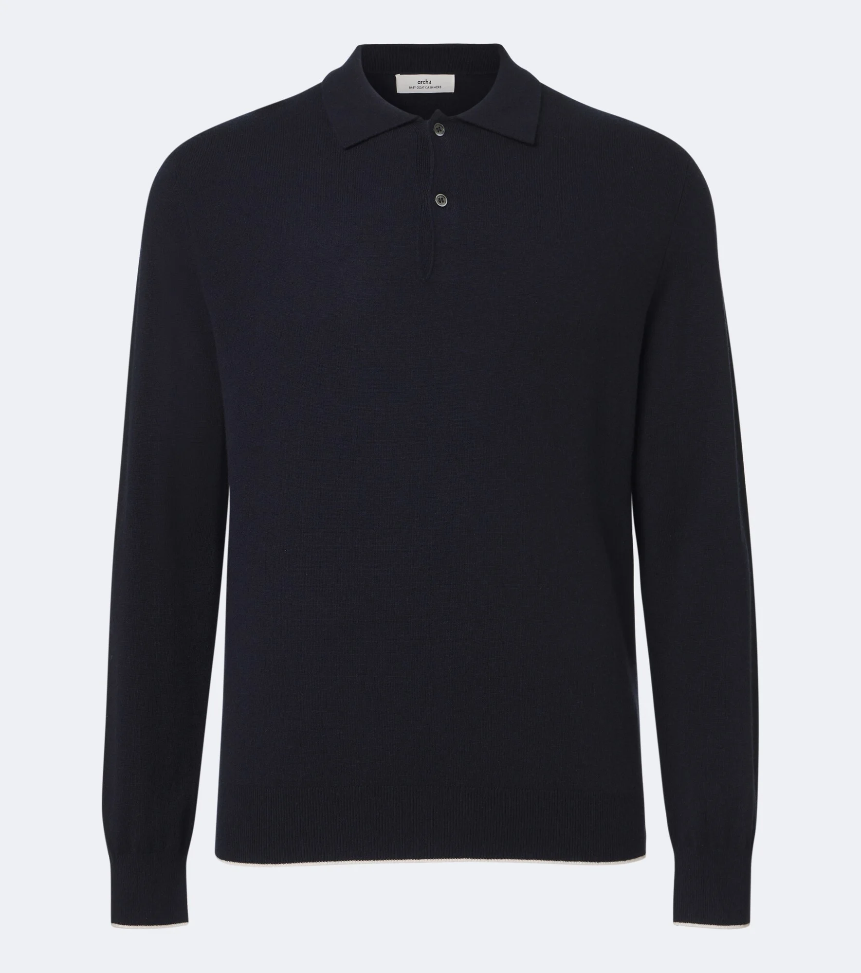 Mr Swansea cashmere polo sweater - 1