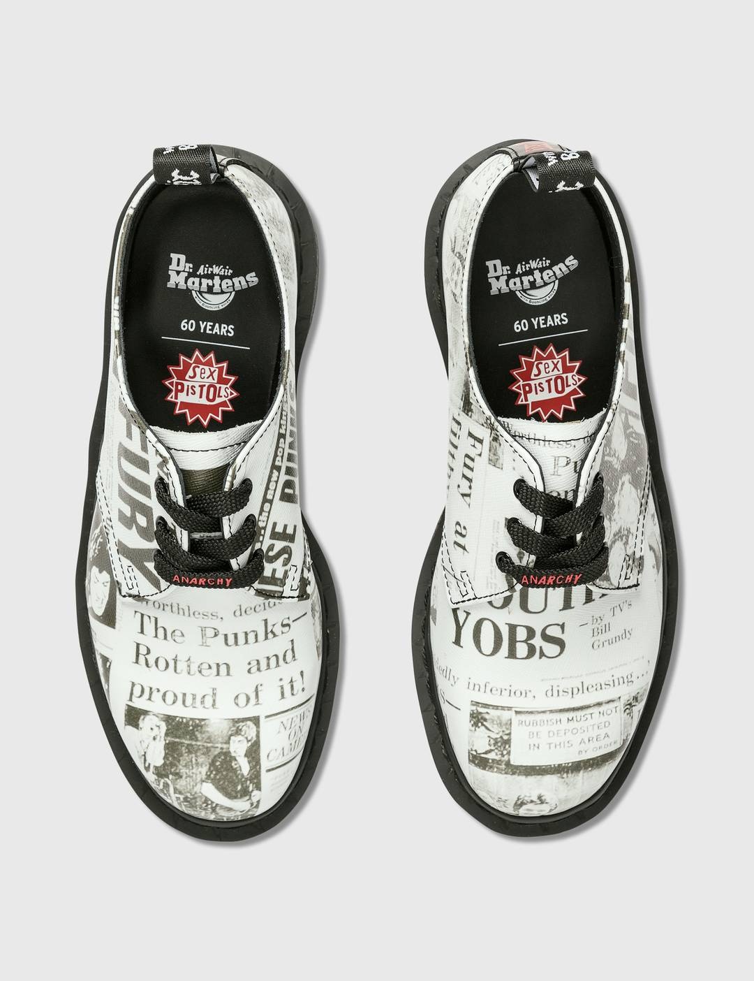 1461 Sex Pistols Leather Shoes - 4