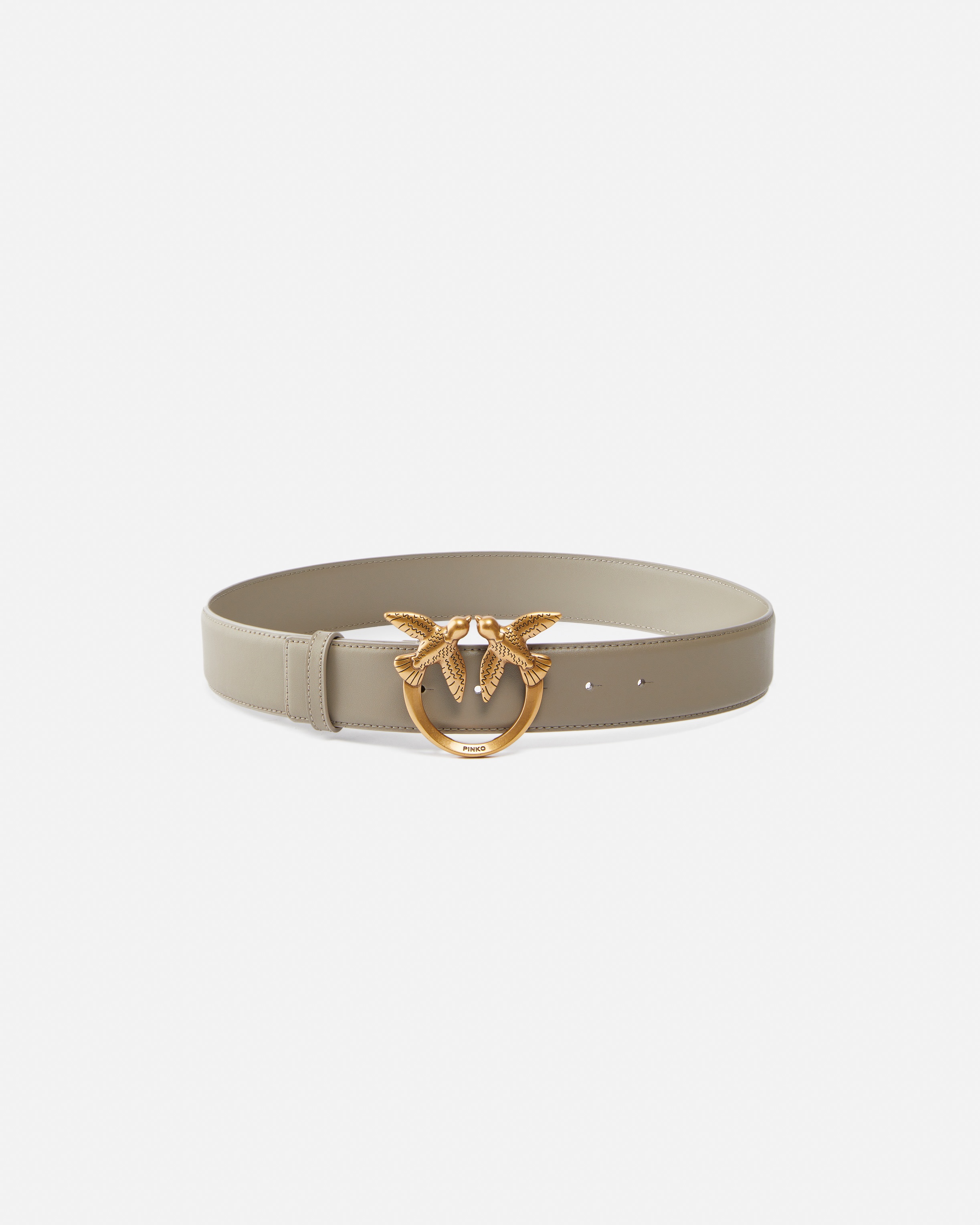 LOVE BIRDS HIGH LEATHER BELT 4CM - 1