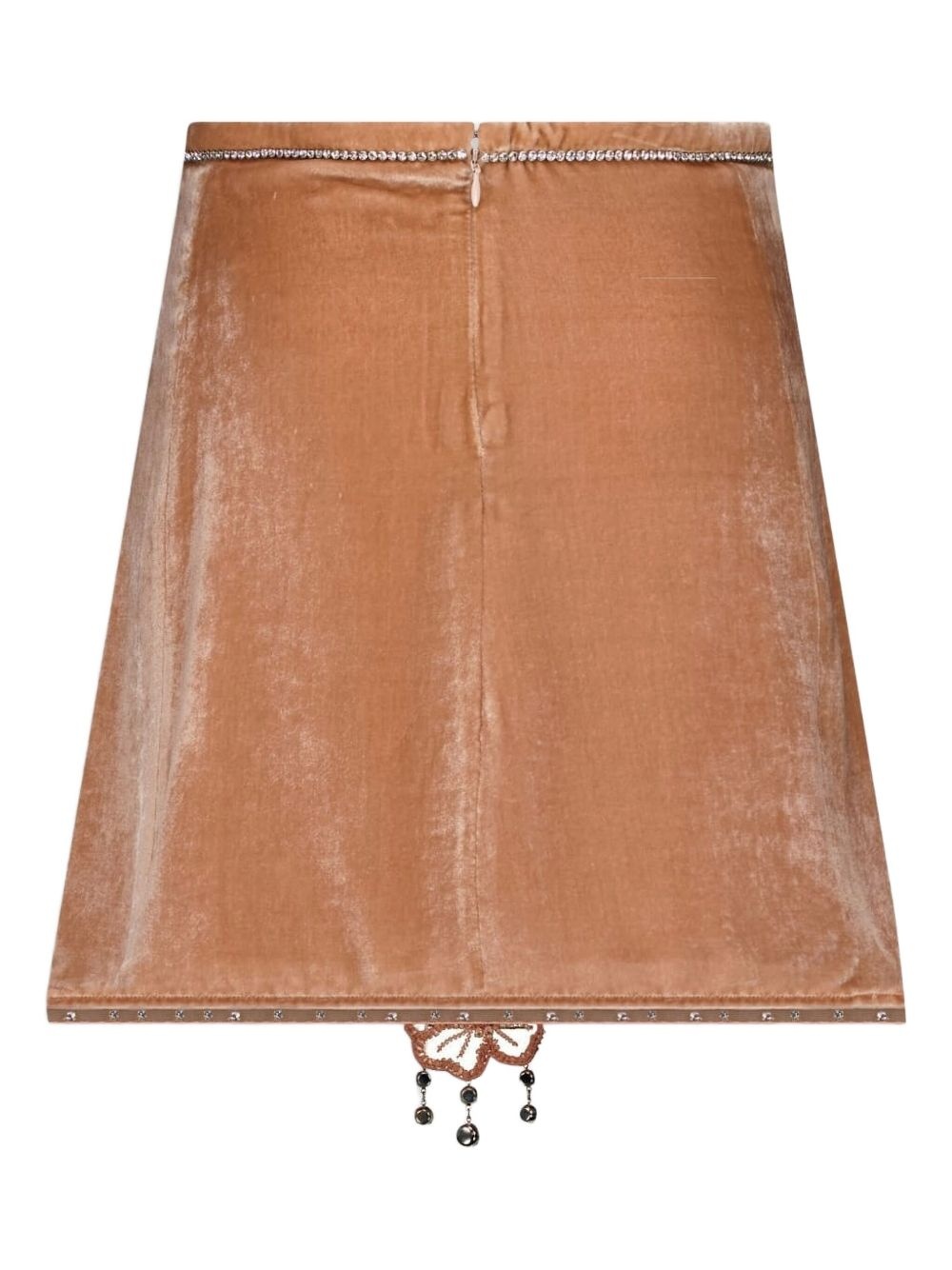 crystal-embellished skirt - 2