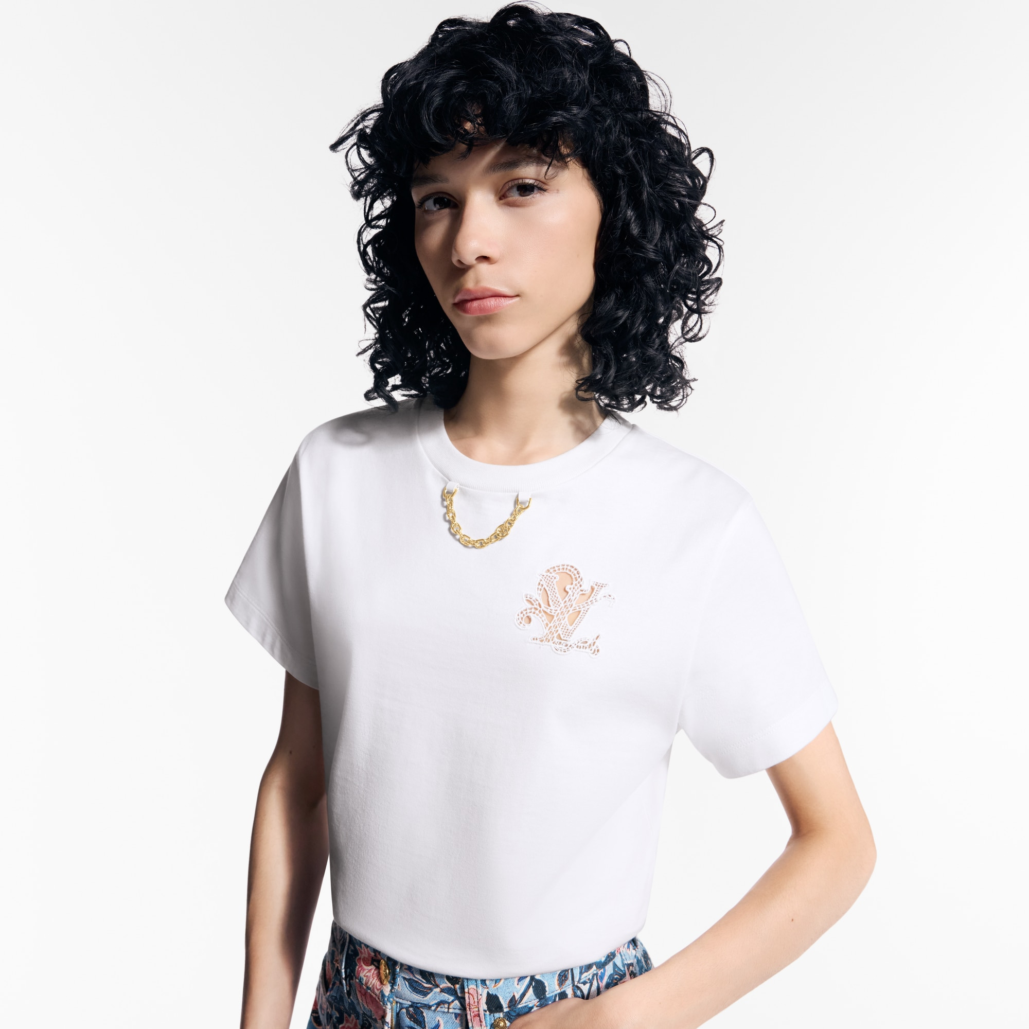 Broderie LV T-Shirt - 2