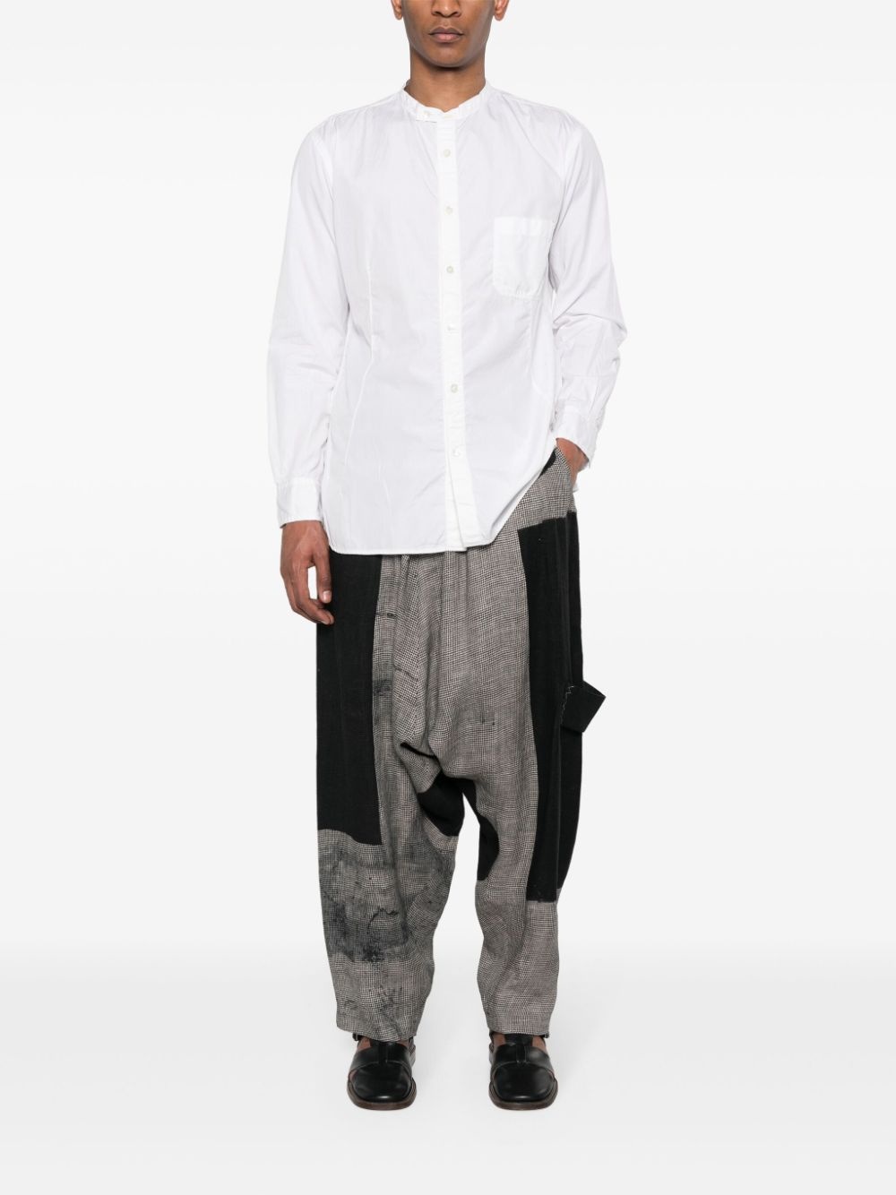 plain cotton shirt - 2