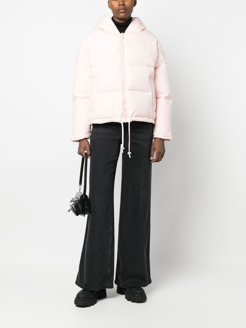 Yves Salomon drawstring-hem puffer jacket outlook
