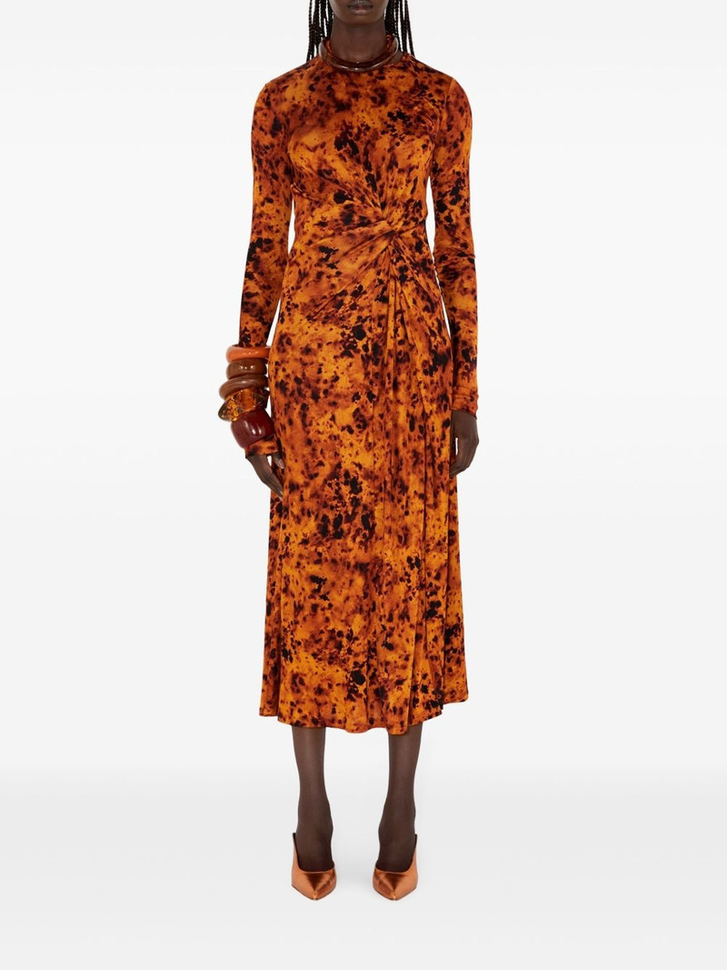 GALVAN printed dress outlook
