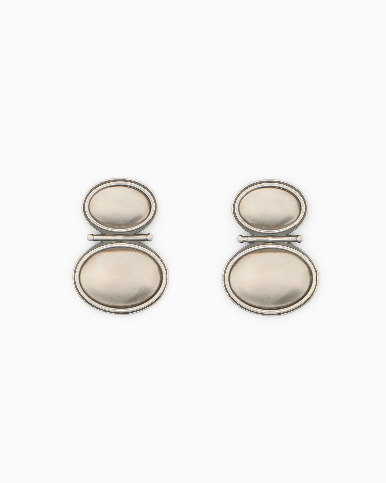 EARRINGS IN TIN ALLOY AND BRASS - 1