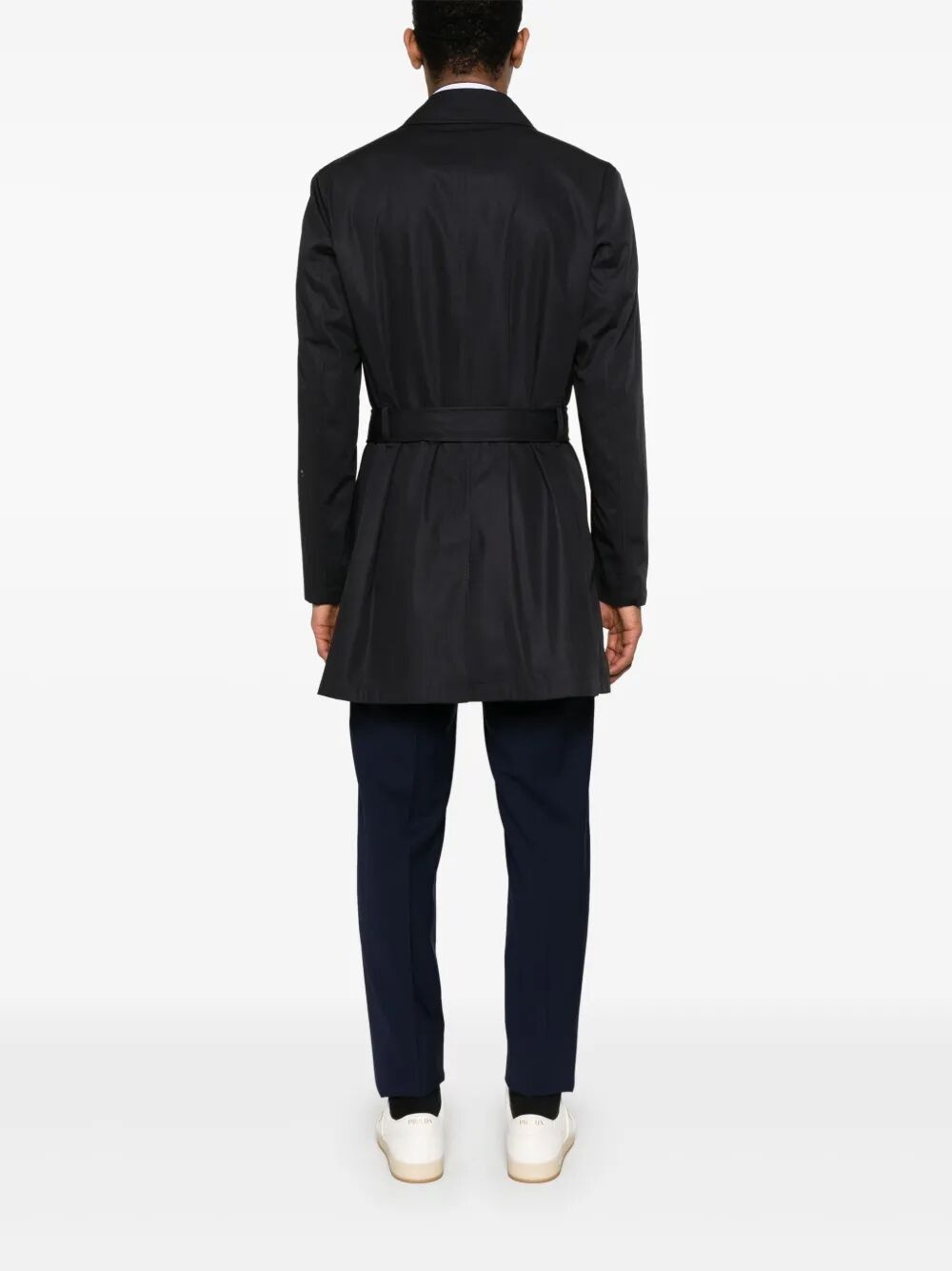 Herno Men Double-Breasted Trench Coat In Dean - 3