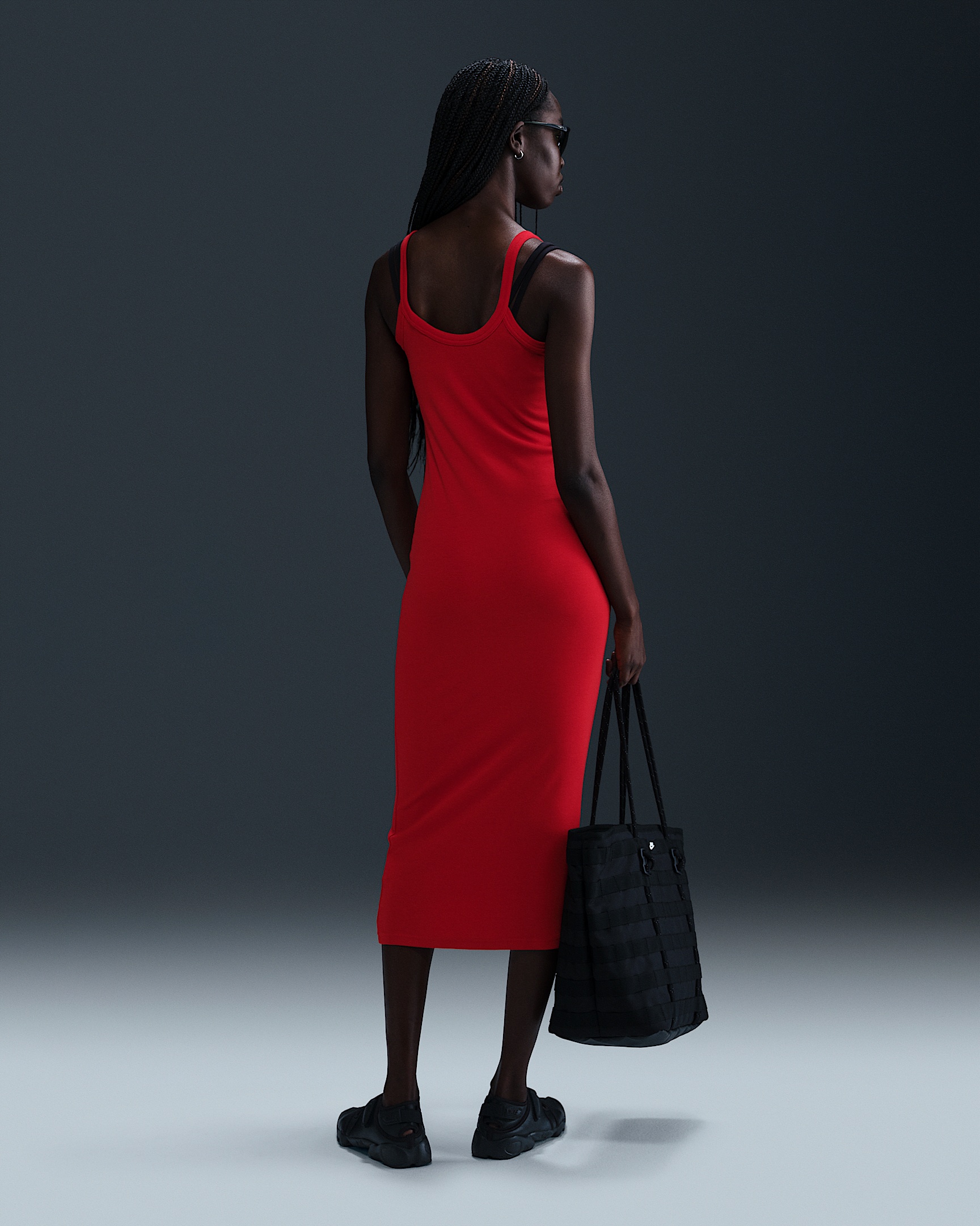 Nike Sportswear Chill Knit Women's Tight Mini-Rib Tank Dress - 4