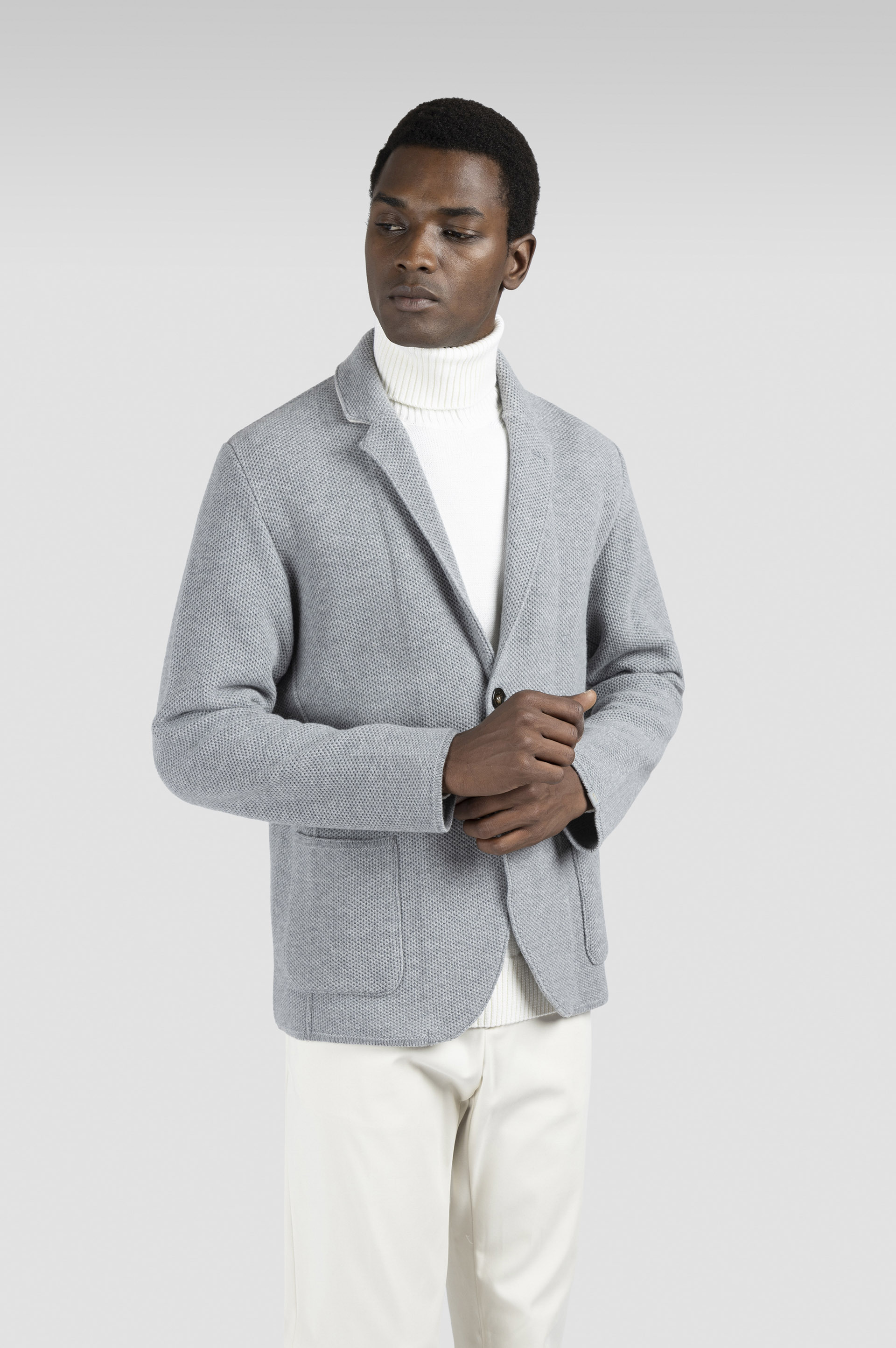 MERINO WOOL BLAZER - 6