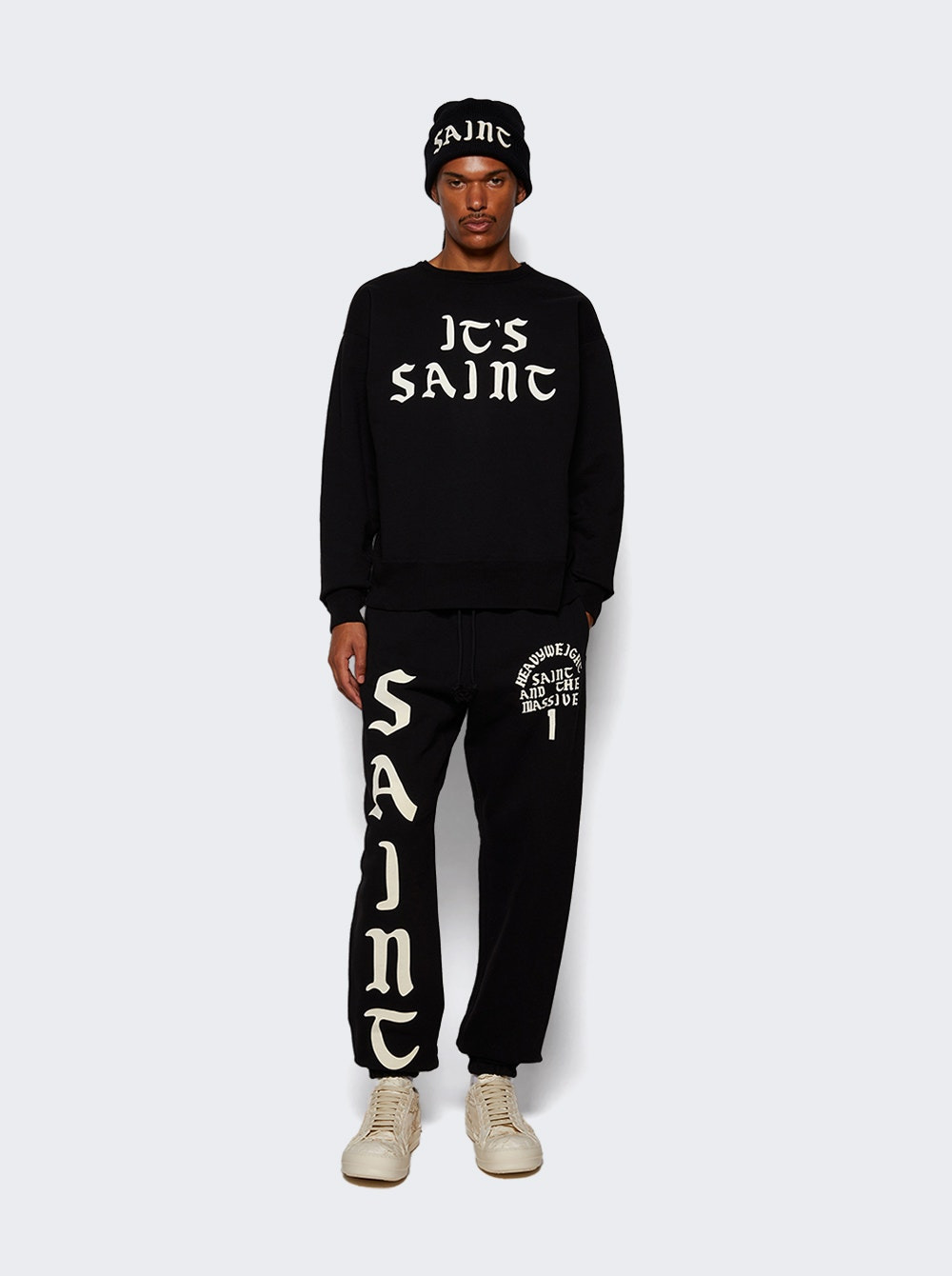 It's Saint Sweatshirt Black - 2