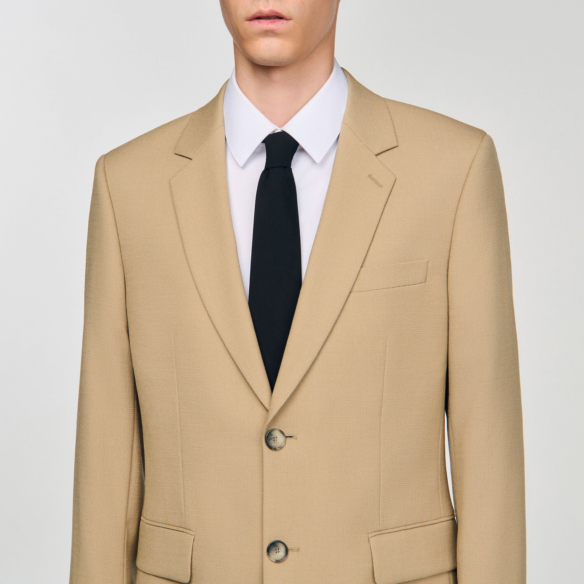 WOOL SUIT JACKET - 3