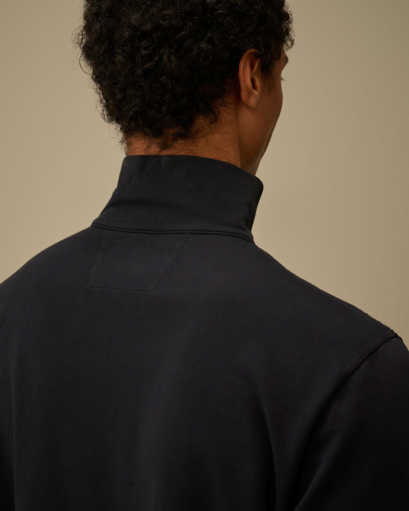 Light Fleece Half Zip Lens Sweatshirt 6