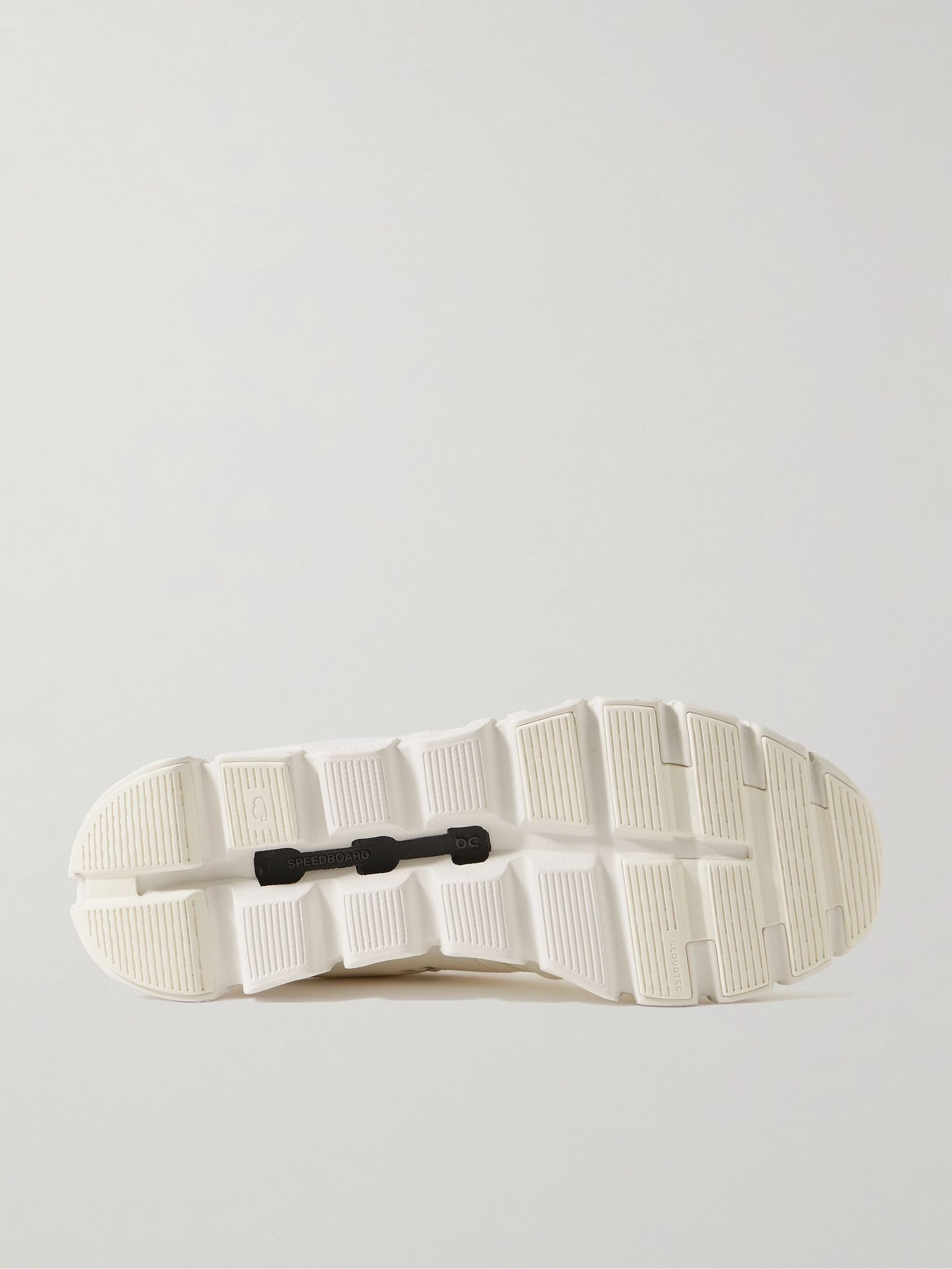 Cloud 6 Rubber-Trimmed Mesh Slip-On Sneakers White - 3
