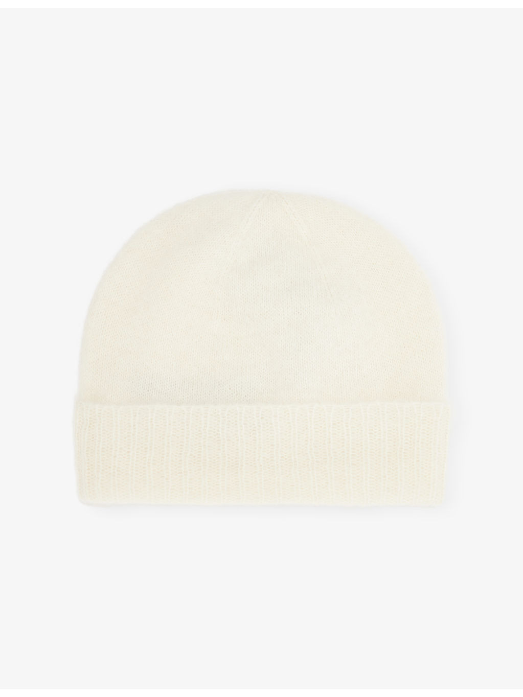 Fluffy Brand-Embroidered Alpaca-Blend Beanie Hat - 3