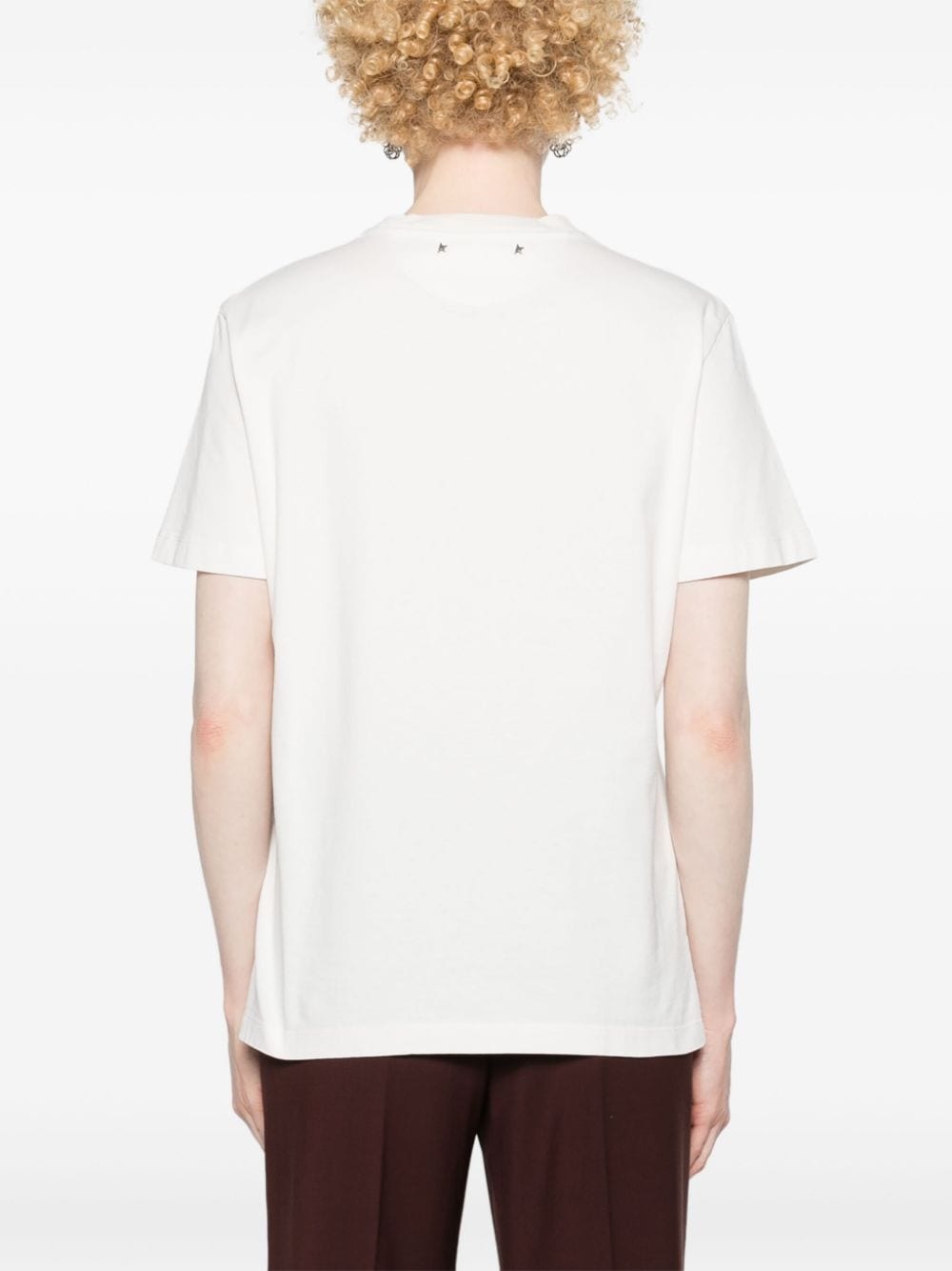 logo-print cotton T-shirt - 4