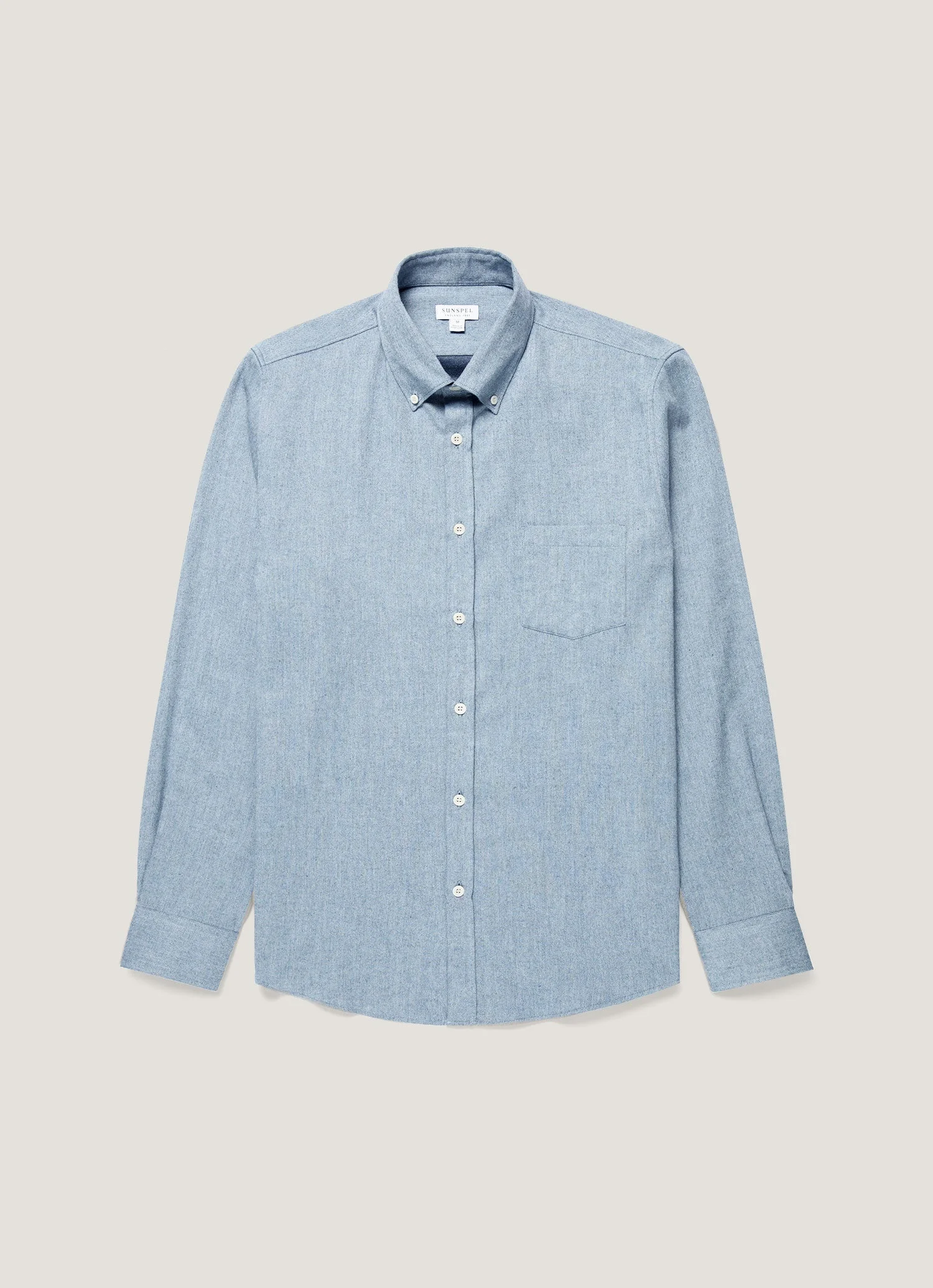 Button Down Flannel Shirt - 1