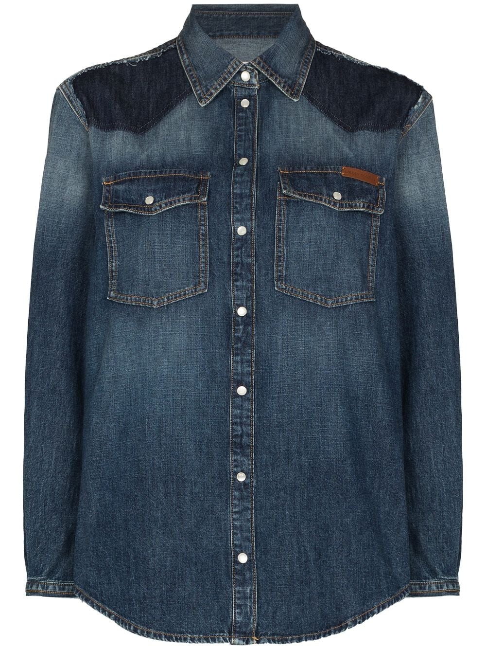 Altea snap-button denim shirt - 1