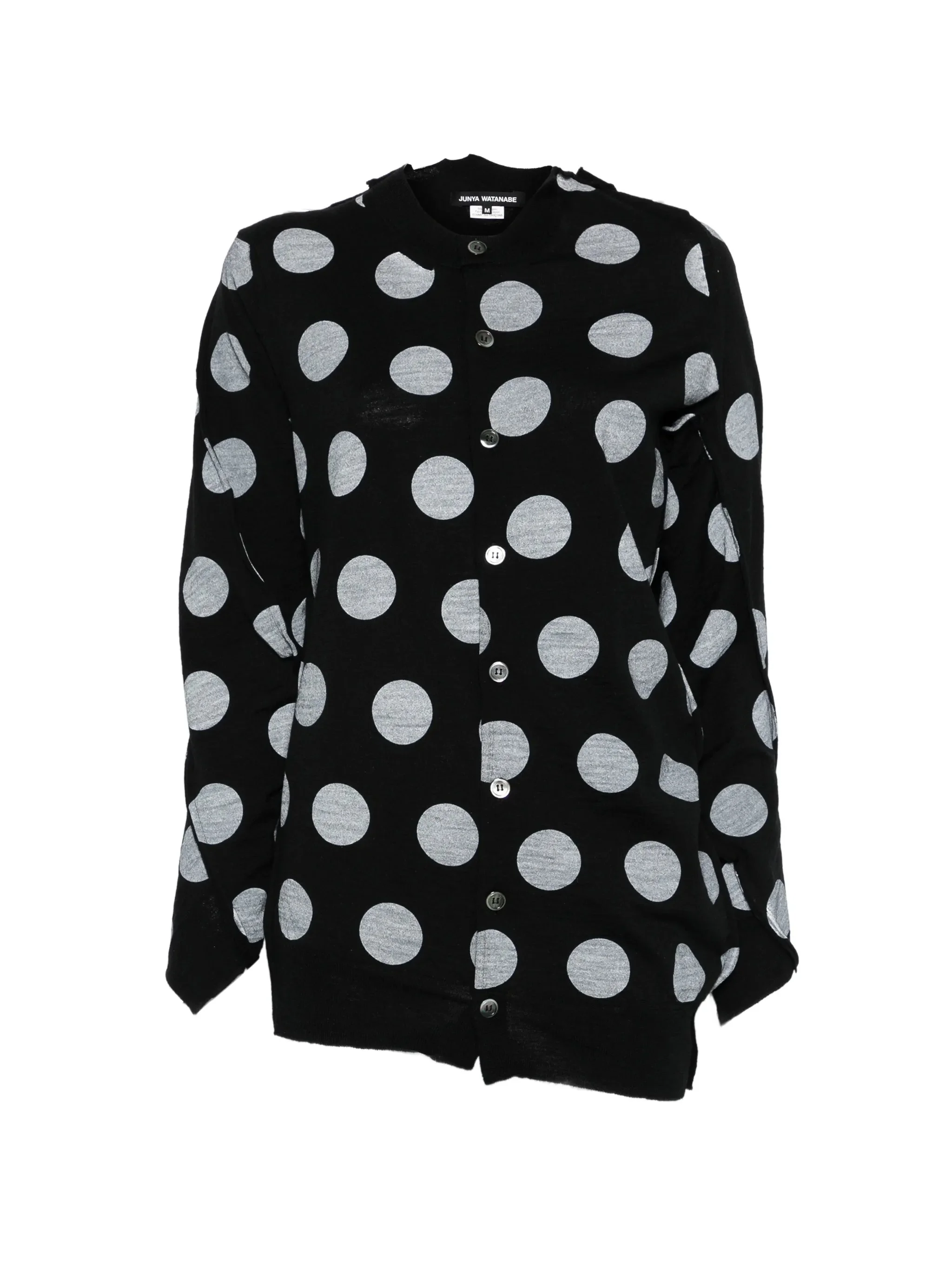 Junya Watanabe Polka Dot Buttoned Cardigan - 1