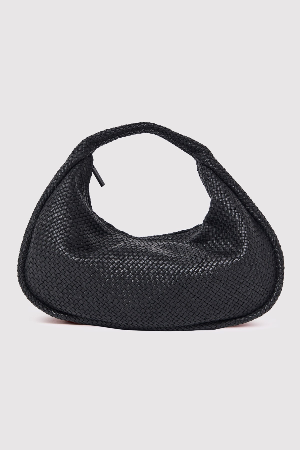Woven Bon Bon Bag - Black - 4