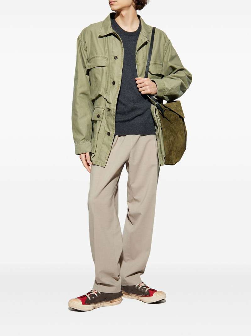 Maison Margiela multiple-pockets buttoned jacket outlook