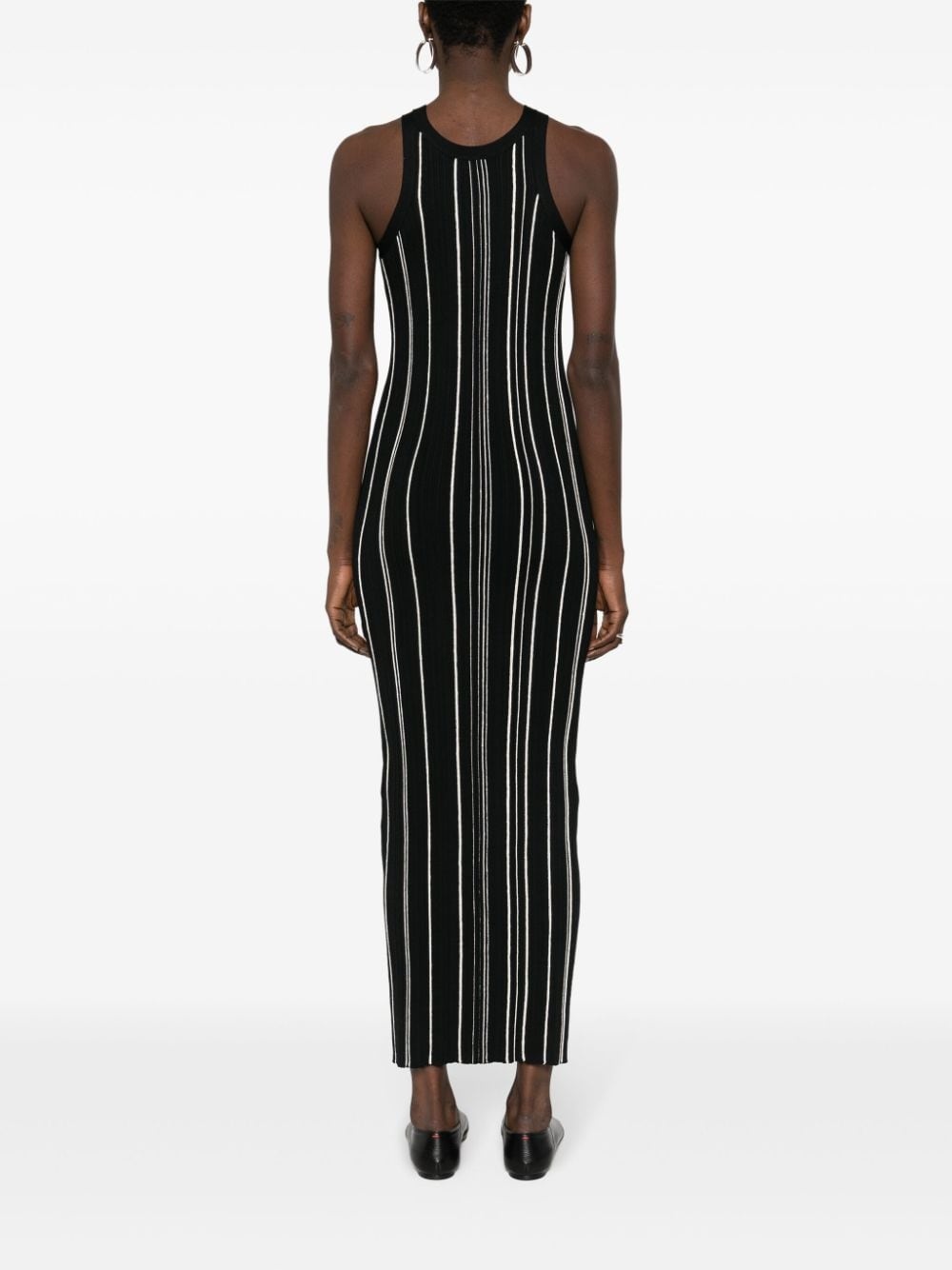 ribbed maxi tank dress - 4