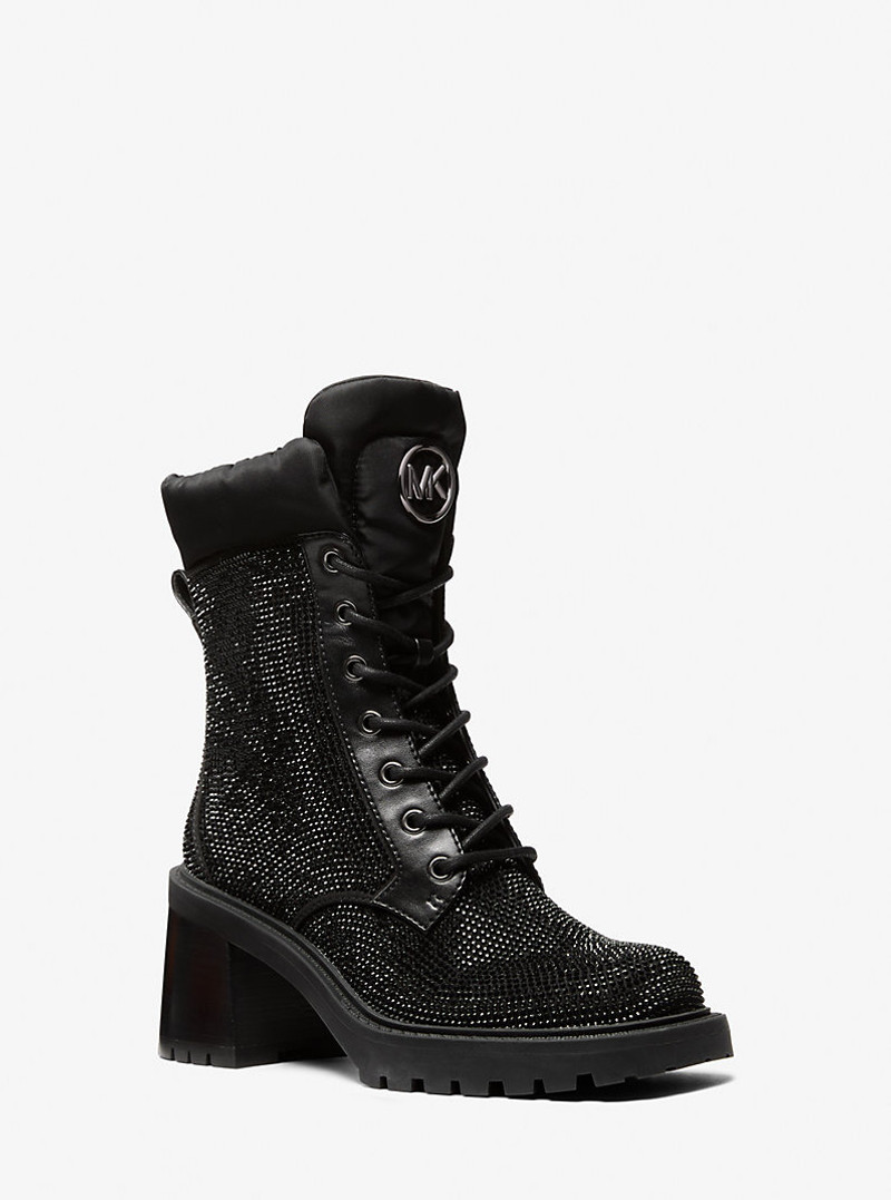 Cade Embellished Combat Boot 1
