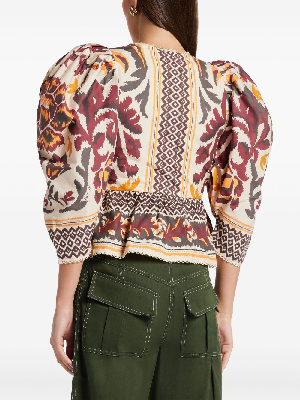 puff sleeves blouse - 4
