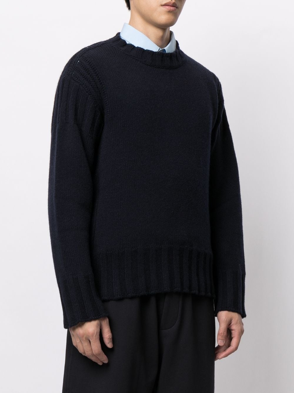 crew-neck cashmere jumper - 3