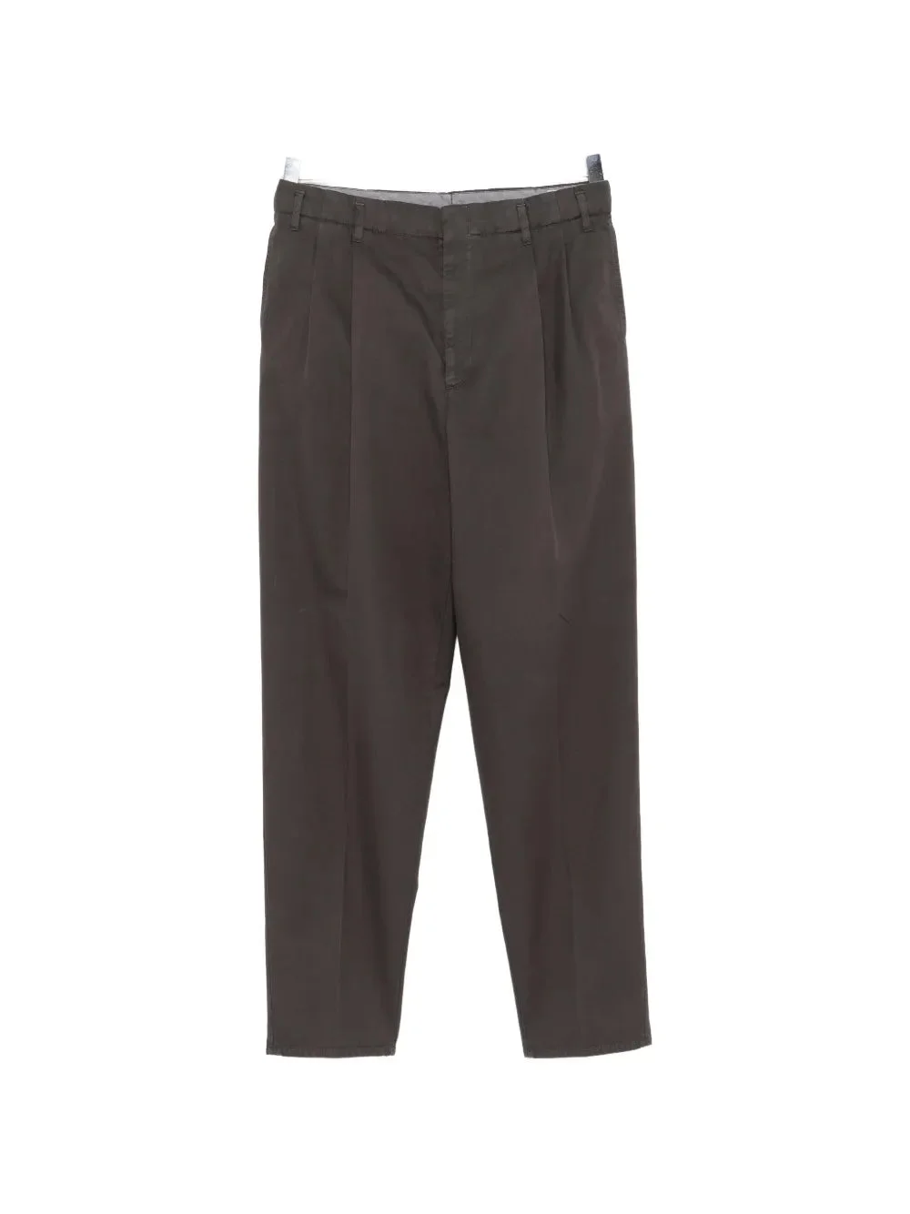 PLEATED-DETAIL TROUSERS - 1