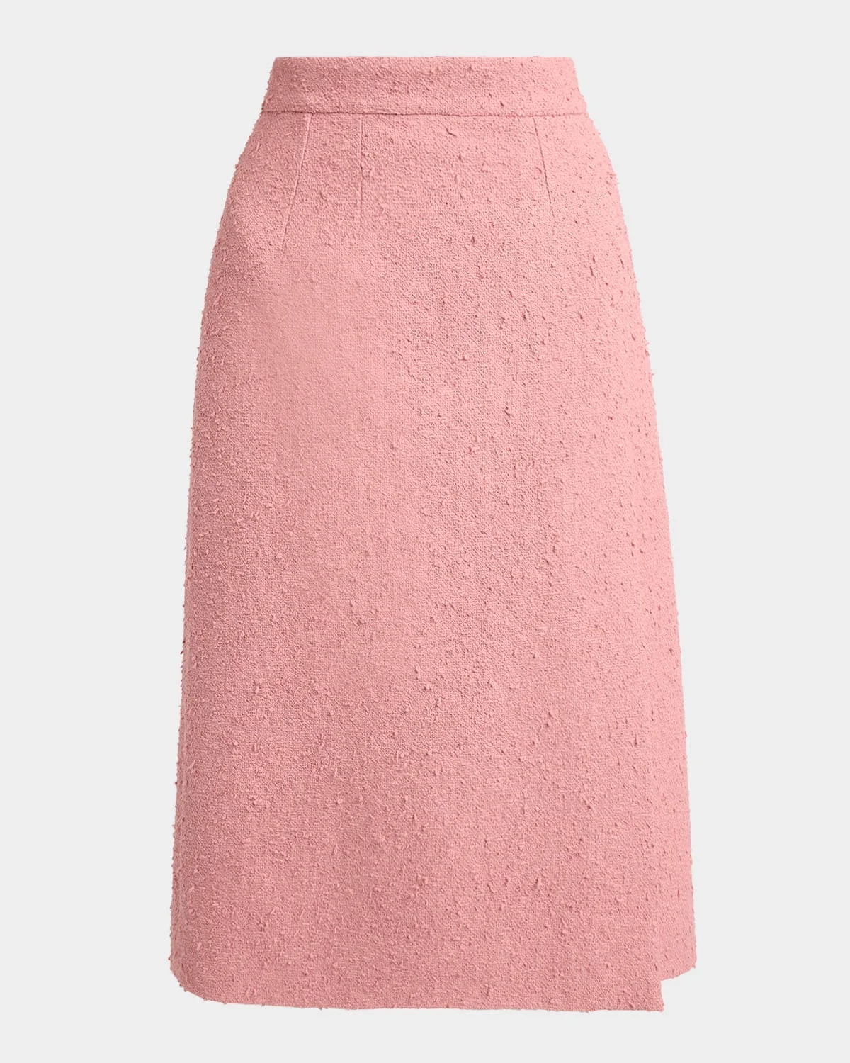 Boucle Midi Wrap Skirt - 1