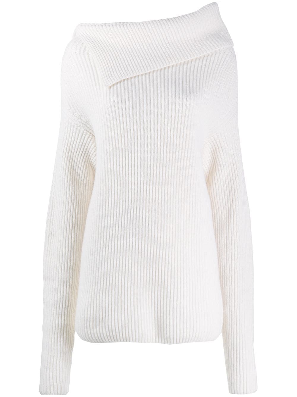 ribbed knit jumper - 1