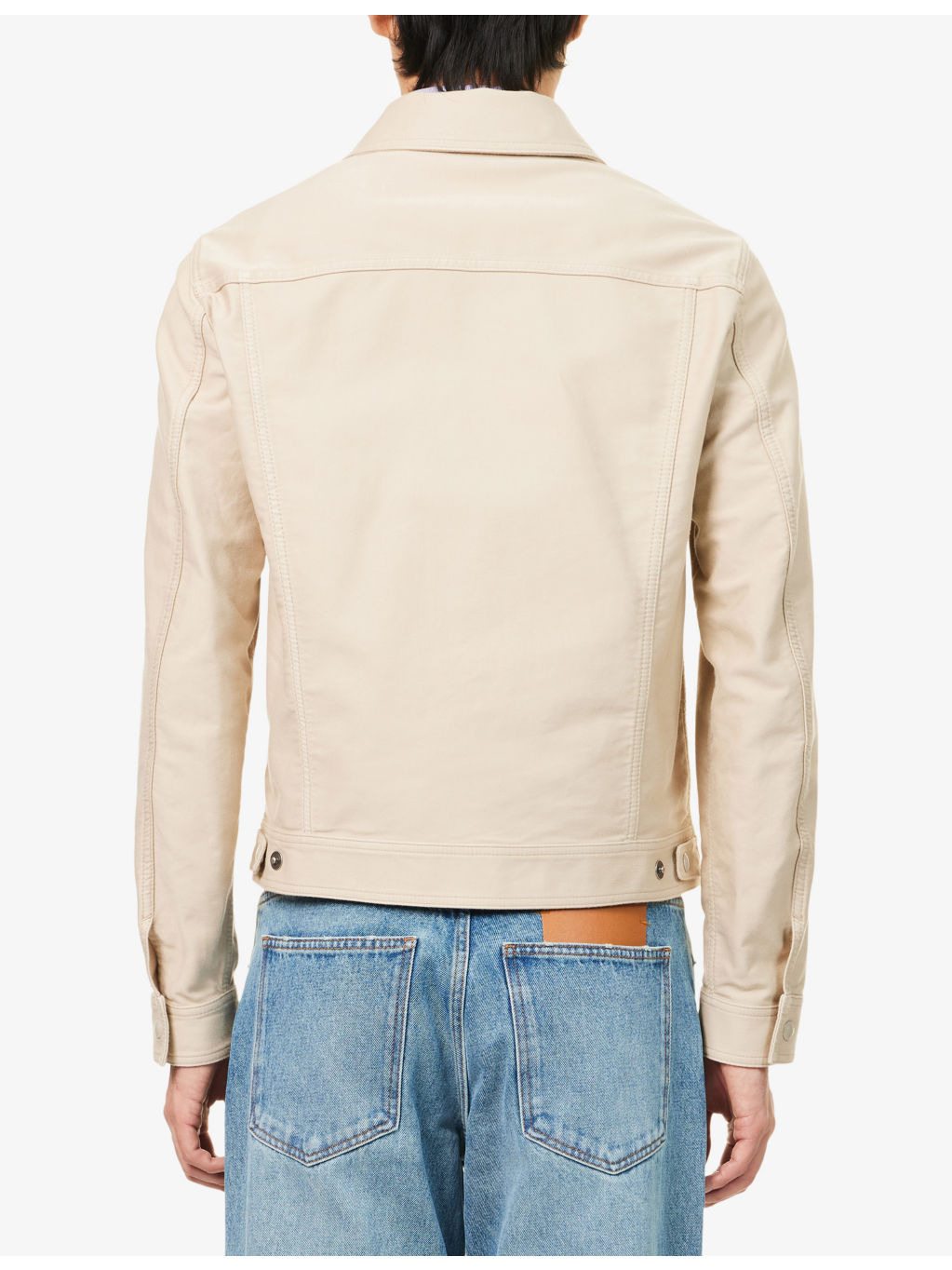 Sharp Battle Patch-Pocket Cotton Jacket - 4
