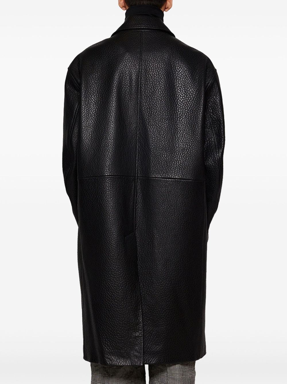 leather coat - 5