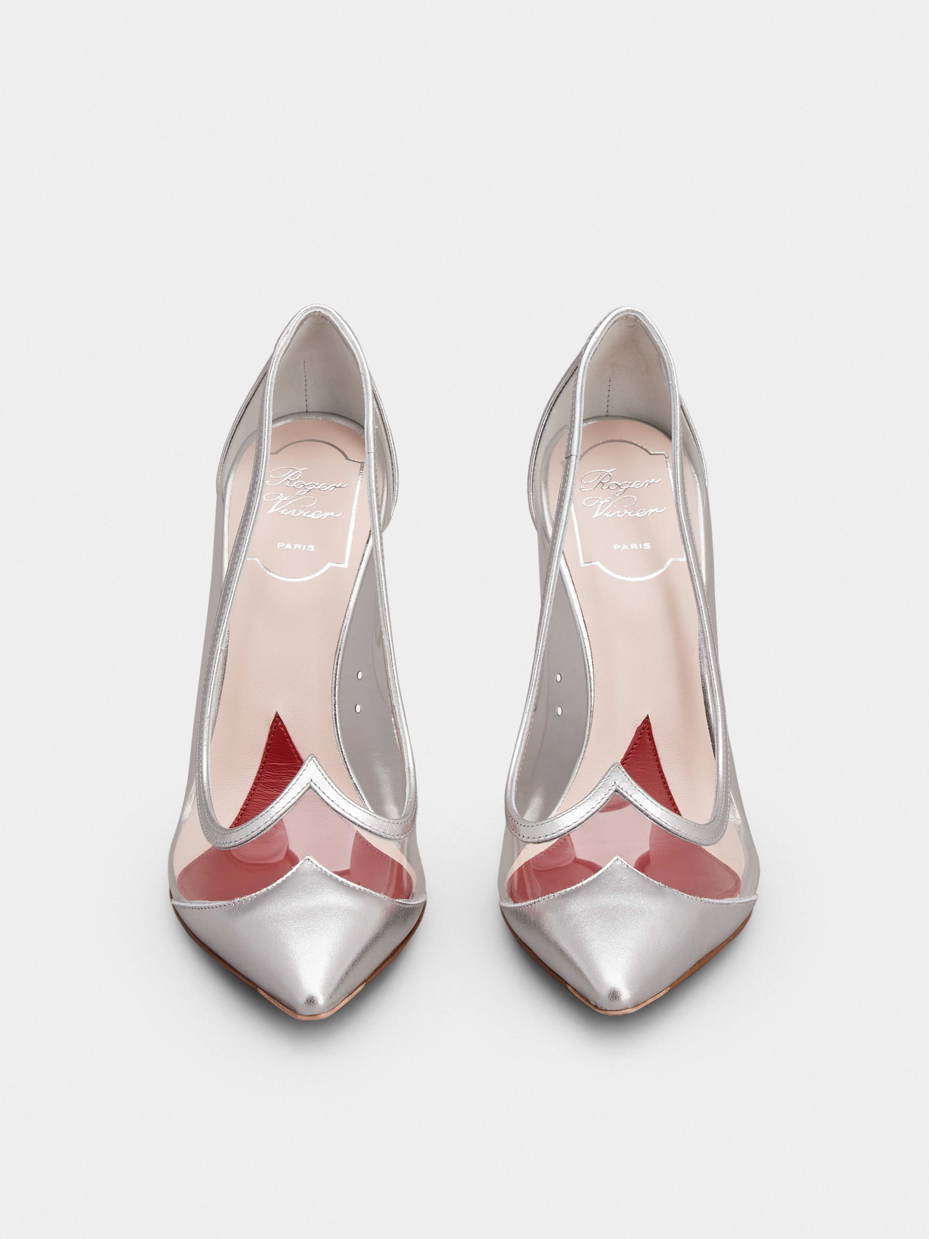 I Love Vivier Pumps in PVC and Leather - 7