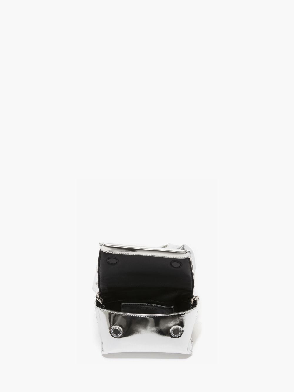SMALL TWISTER - METALLIC TOP HANDLE BAG - 3