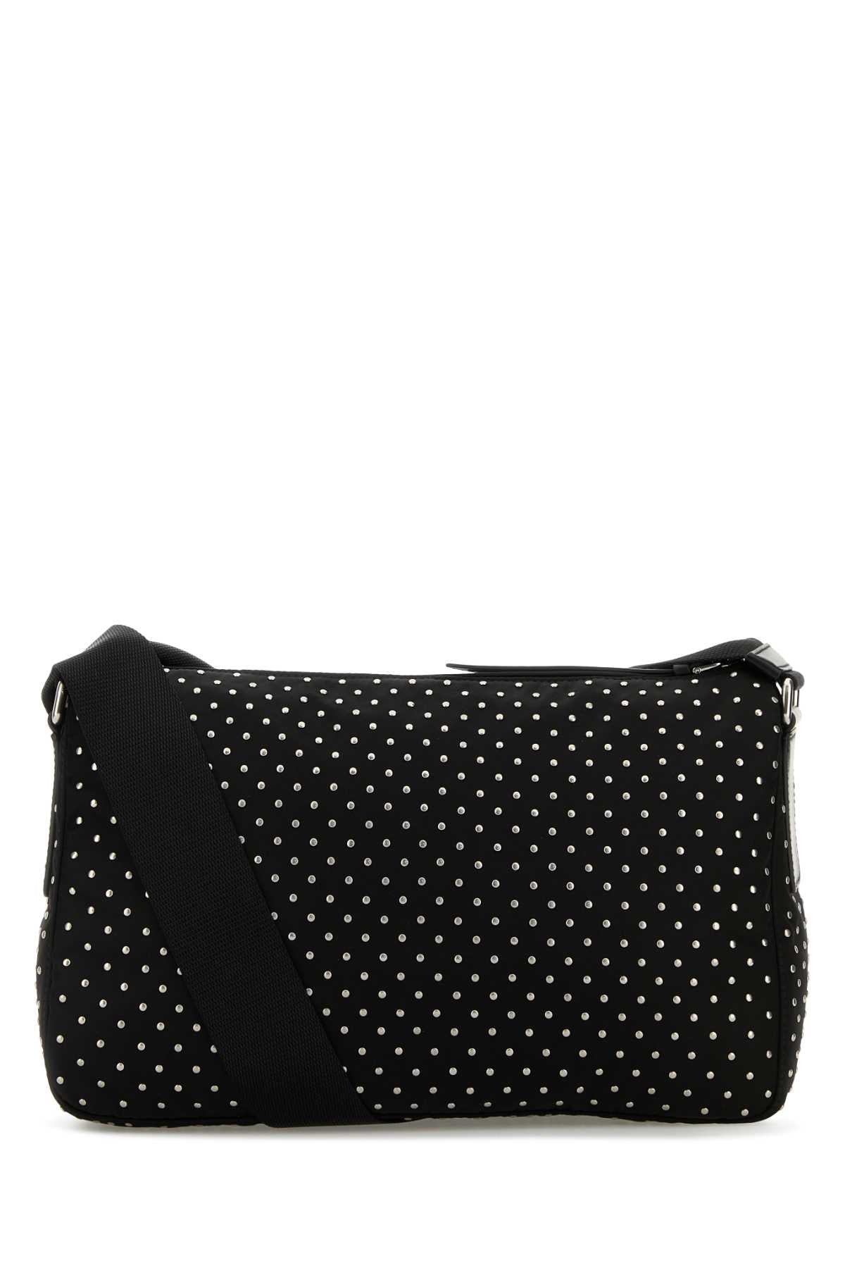Prada Women Black Re-Nylon Crossbody Bag - 3