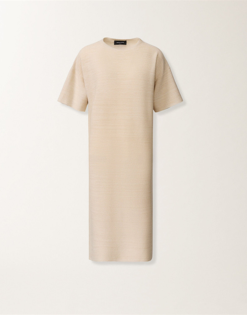 Wool, cotton, and lurex dress 1